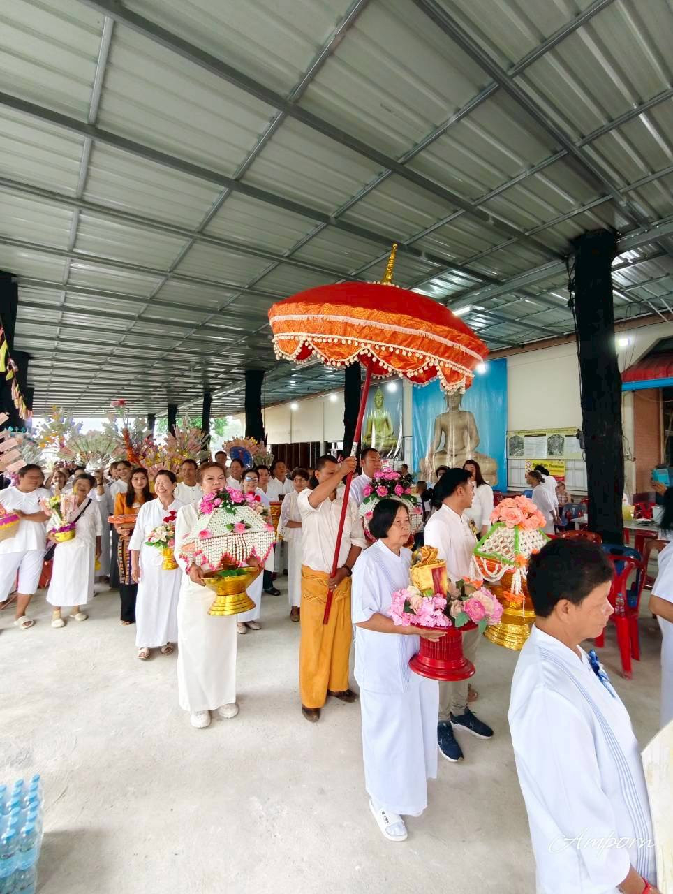 ภาพร่วมพิธีกรรมวัดสันต้นค่า