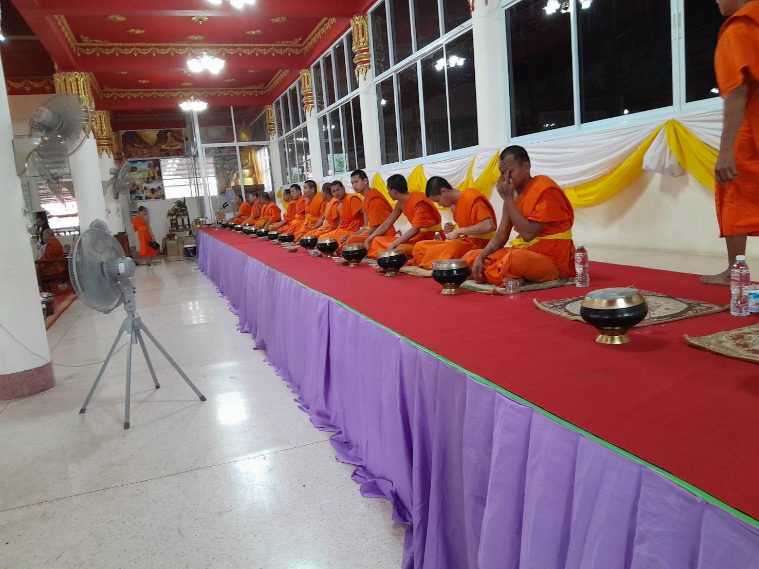 ภาพร่วมพิธีกรรมวัดราชพฤกษ์