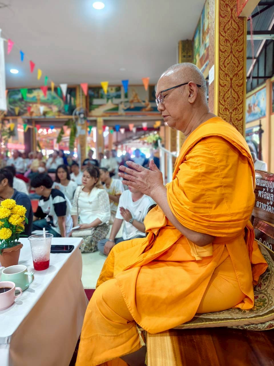 ภาพร่วมพิธีกรรมวัดเขตนิมิต