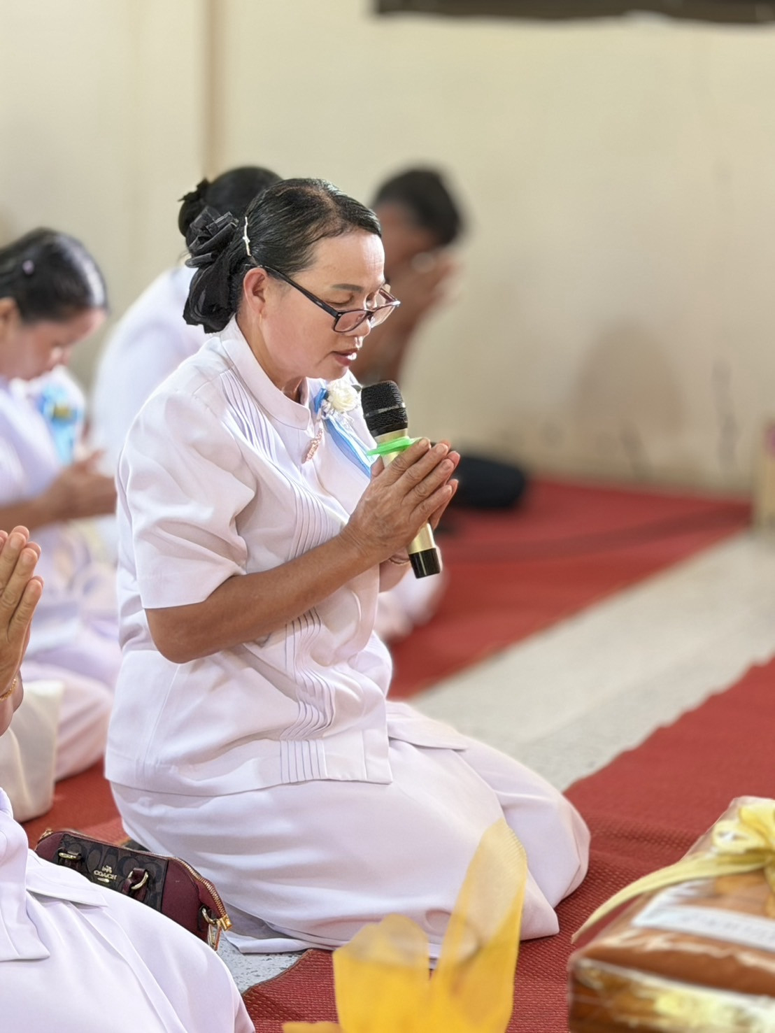 ภาพกล่าวคำถวายกฐินวัดป่าบ้านน้ำทอนใต้