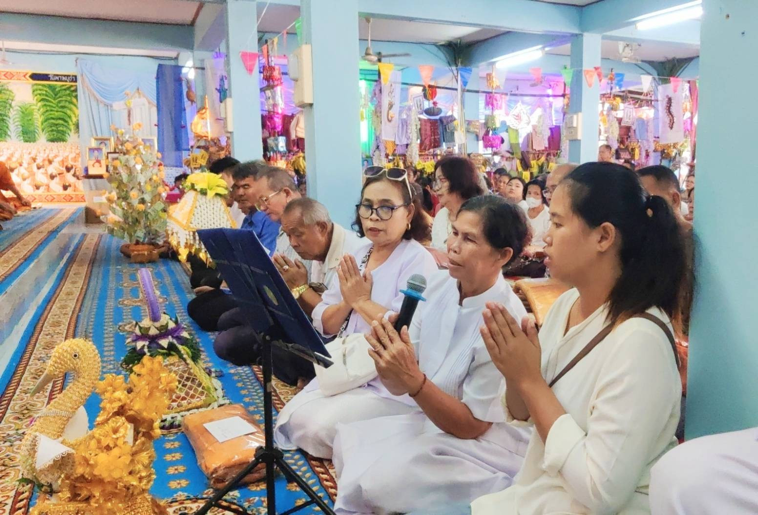 ภาพกล่าวคำถวายกฐินวัดชานุวรรณ