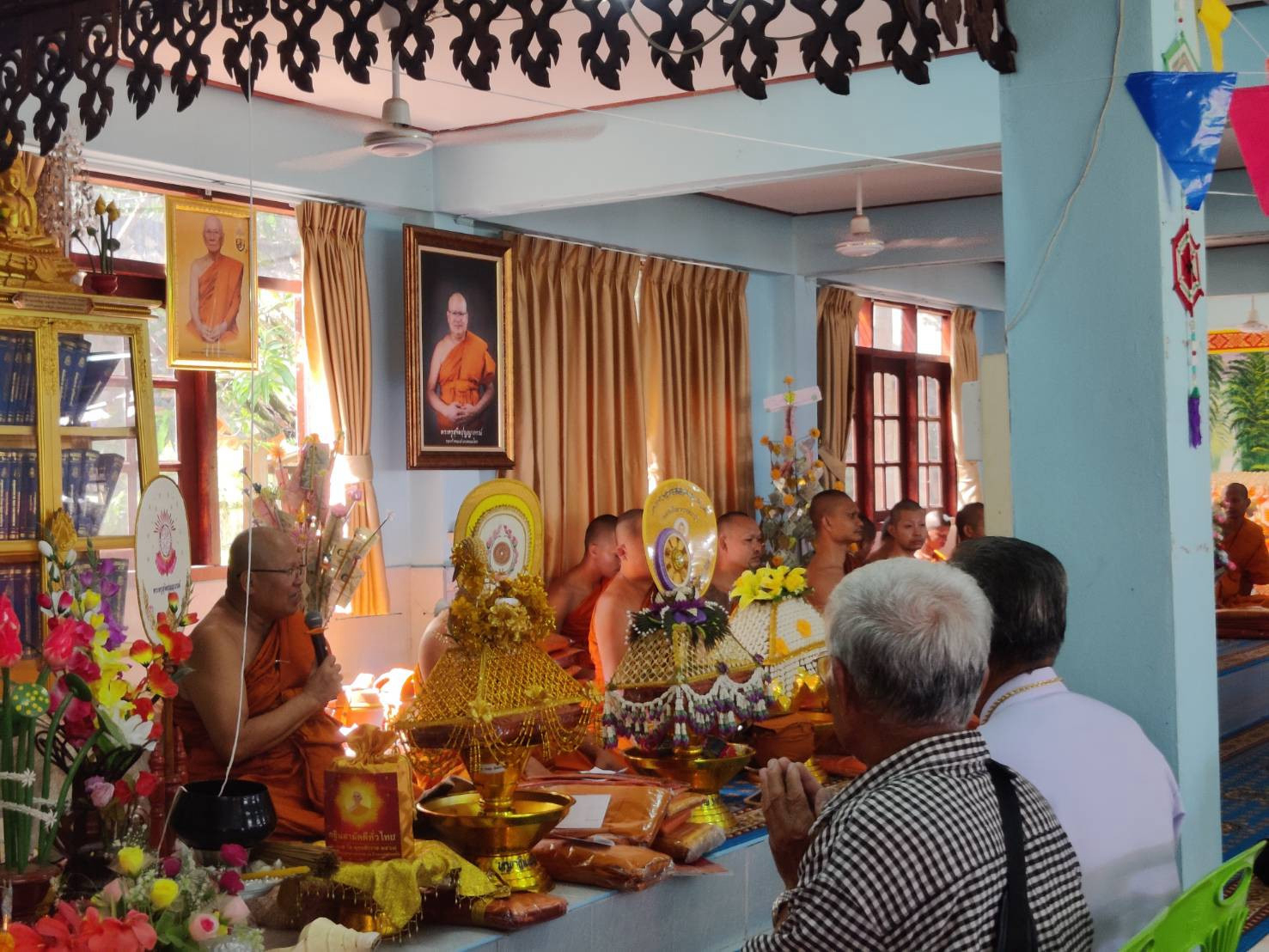 ภาพร่วมพิธีกรรมวัดชานุวรรณ