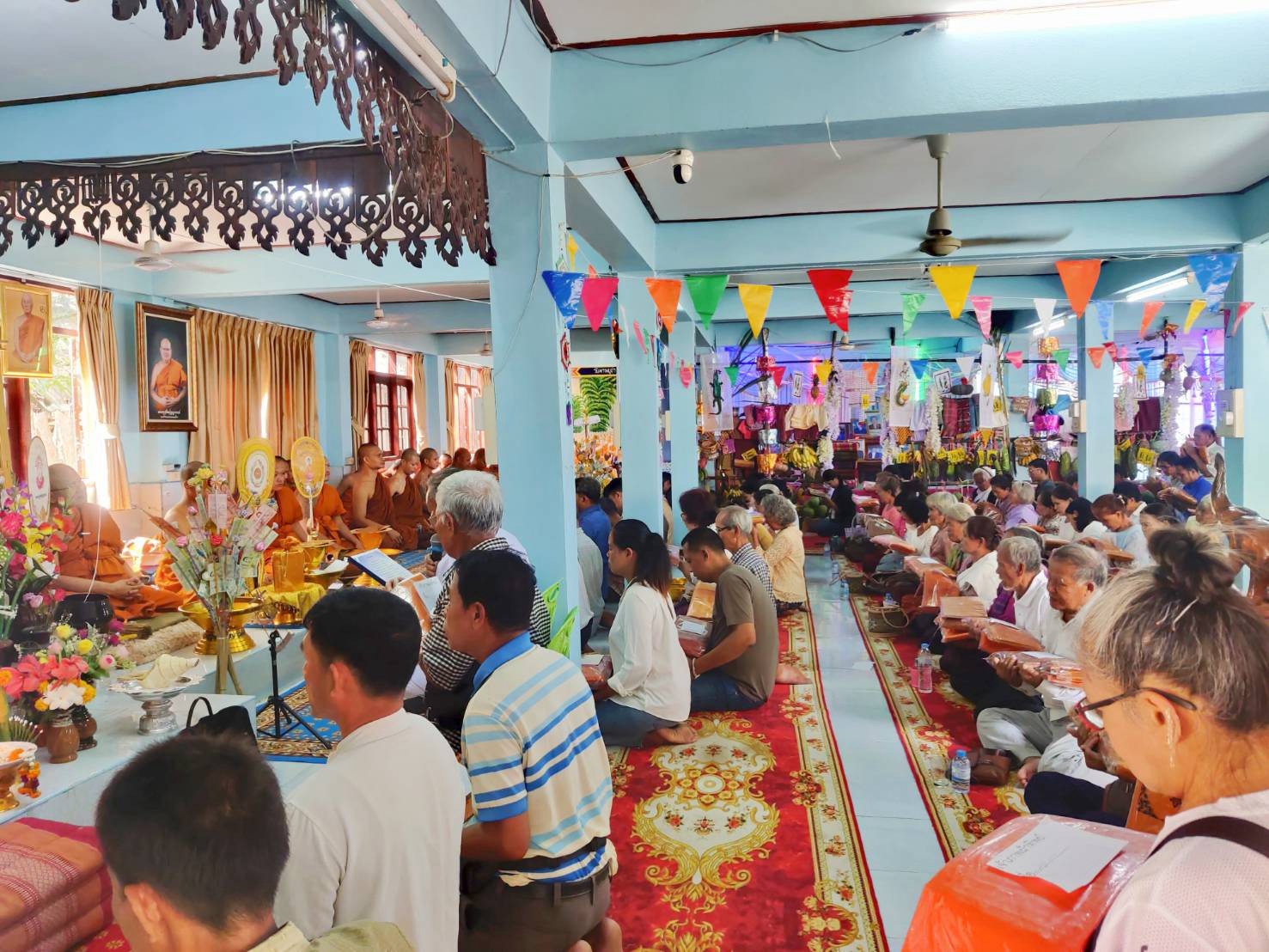 ภาพร่วมพิธีกรรมวัดชานุวรรณ