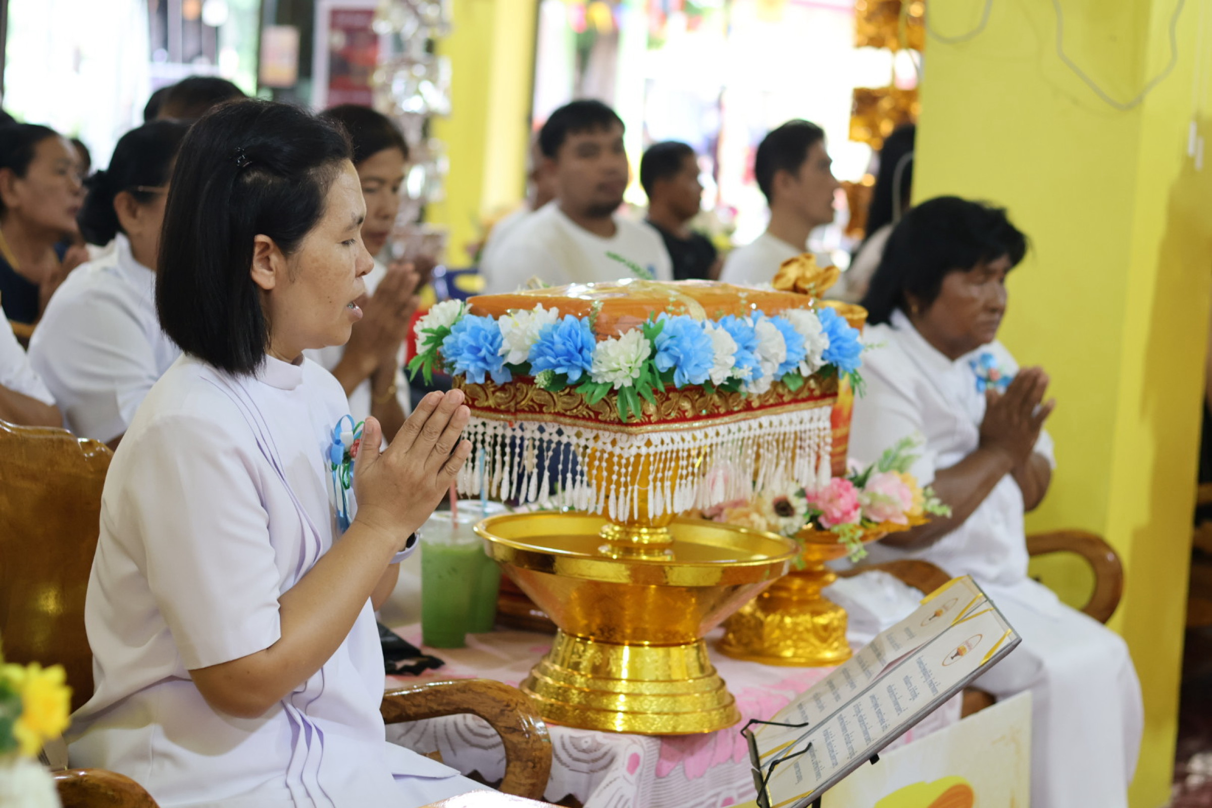 ภาพกล่าวคำถวายกฐินวัดดอนตะไล้