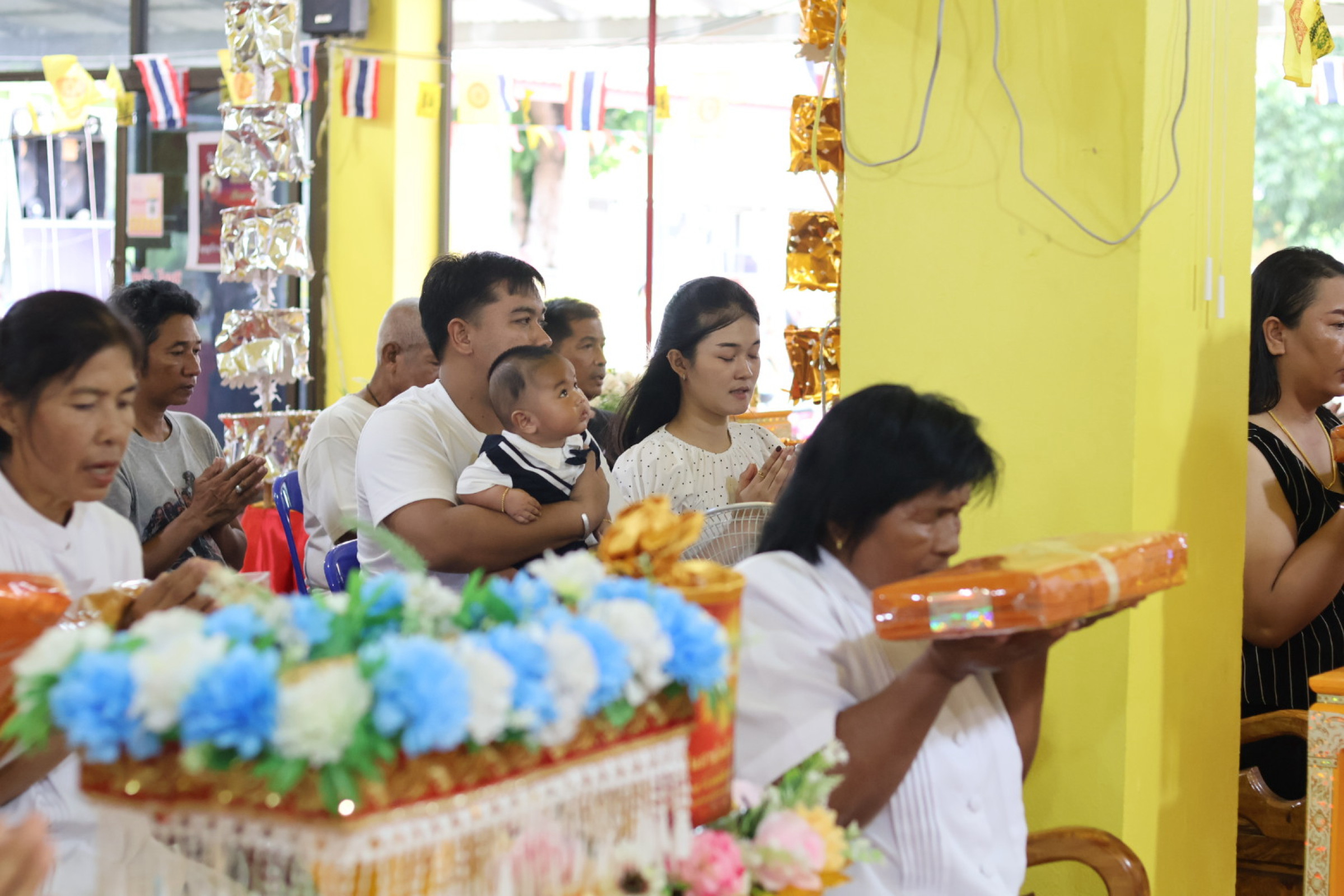 ภาพร่วมพิธีกรรมวัดดอนตะไล้