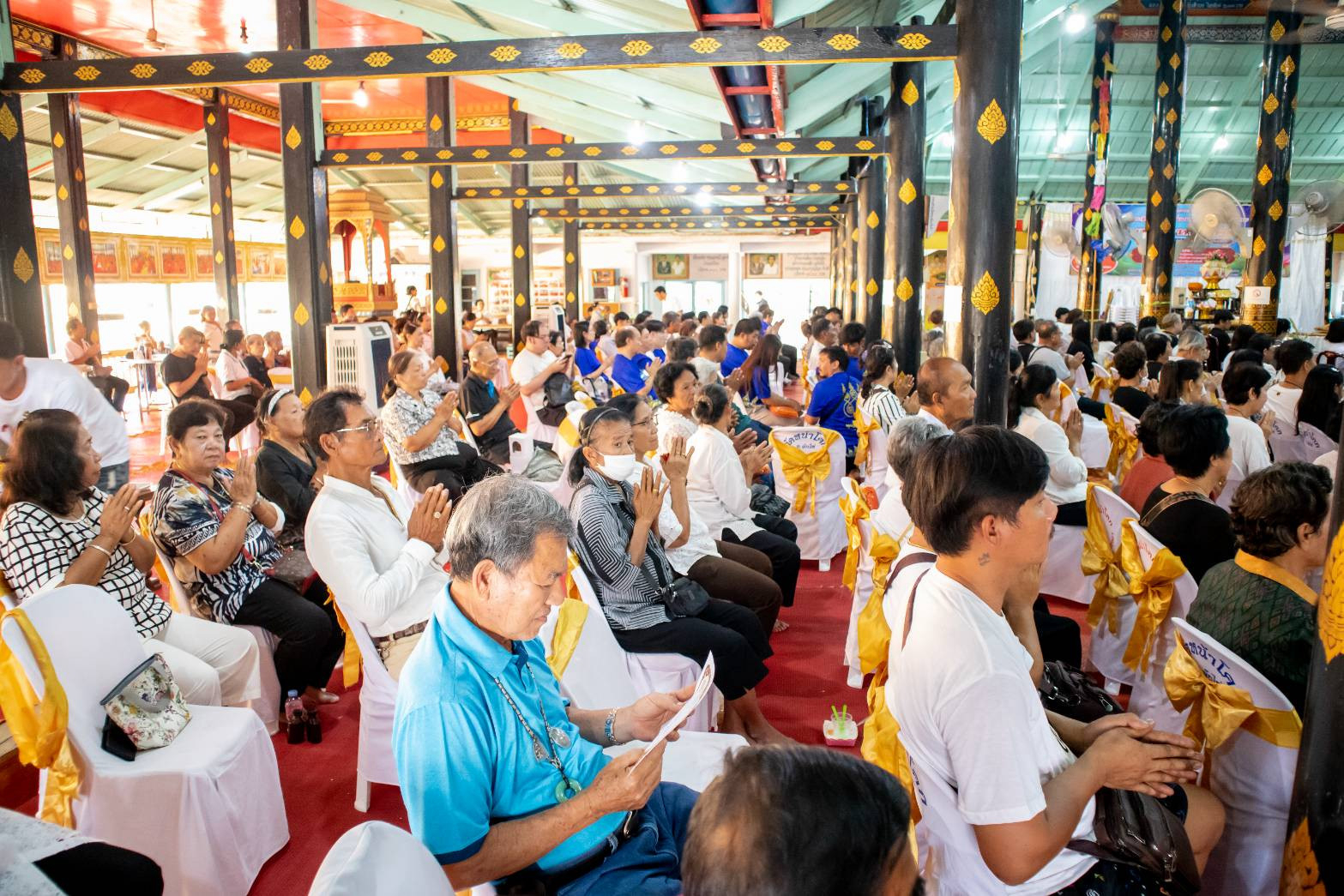 ภาพร่วมพิธีกรรมวัดหน้าโคก