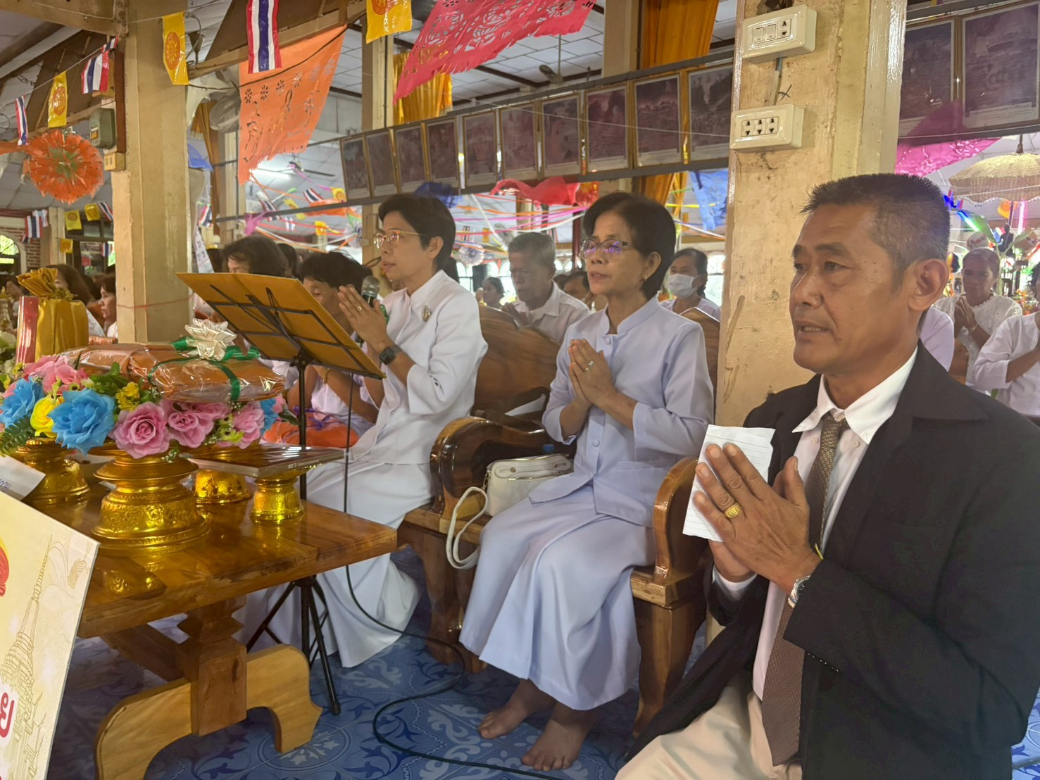 ภาพกล่าวคำถวายกฐินวัดวังขรณ์