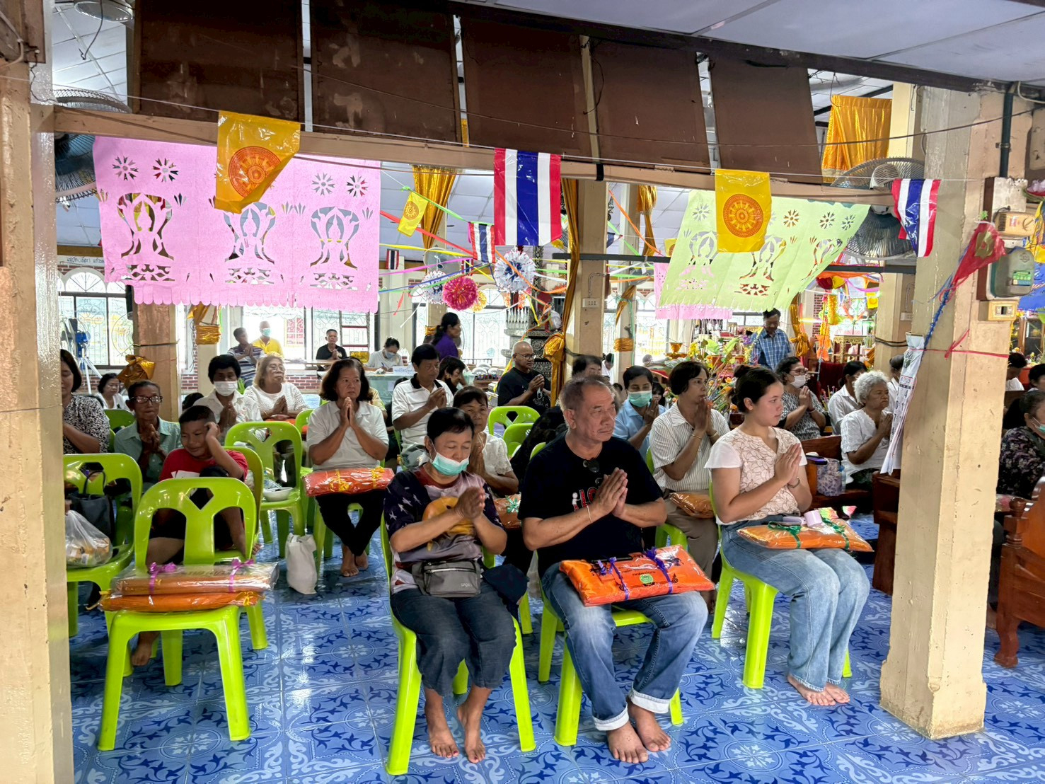 ภาพร่วมพิธีกรรมวัดวังขรณ์