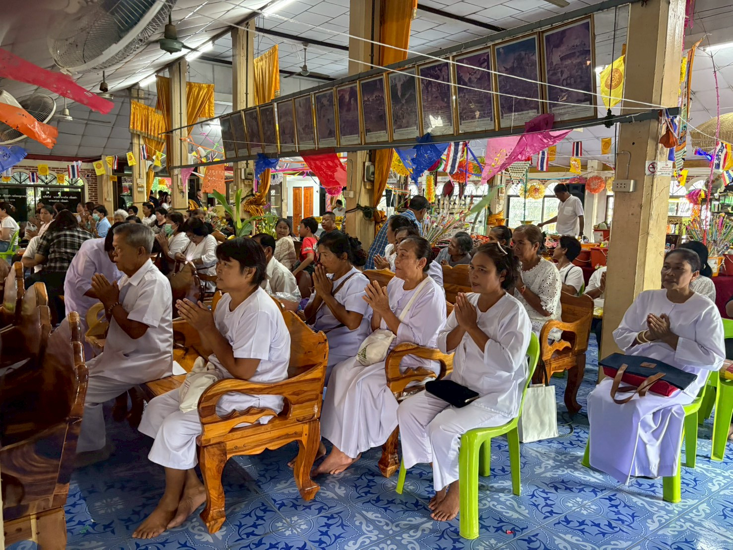 ภาพร่วมพิธีกรรมวัดวังขรณ์