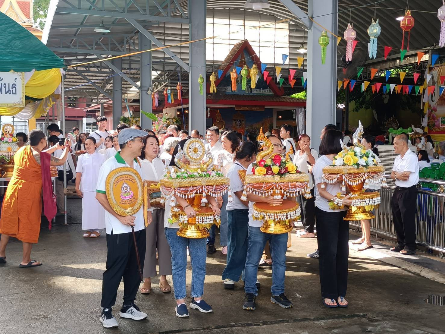 ภาพร่วมพิธีกรรมวัดงิ้วราย