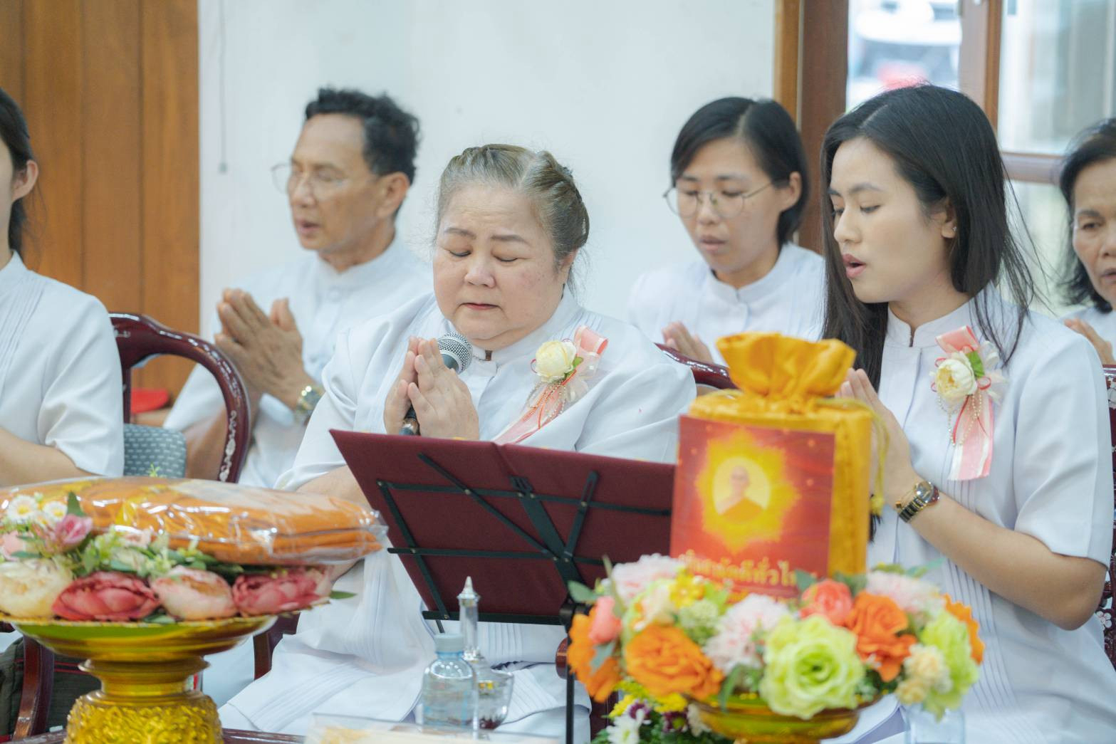 ภาพกล่าวคำถวายกฐินวัดเจริญราษฎร์บำรุง