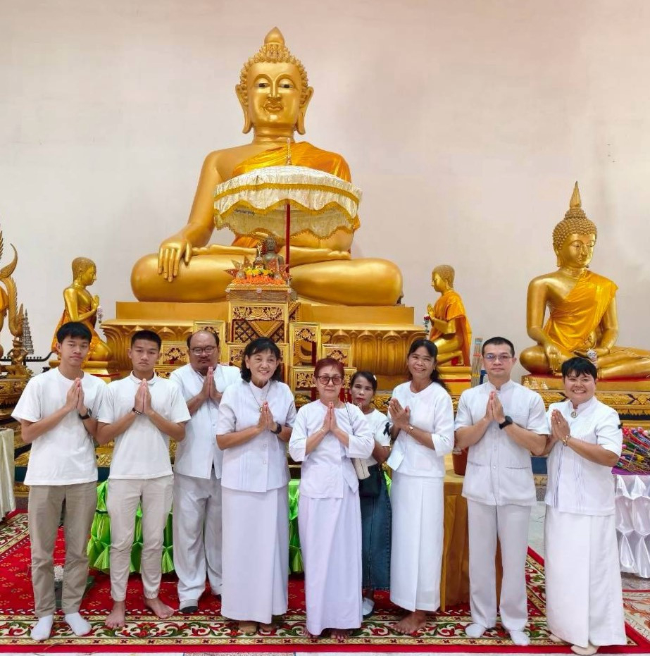 ภาพร่วมพิธีกรรมวัดหนองเสือ