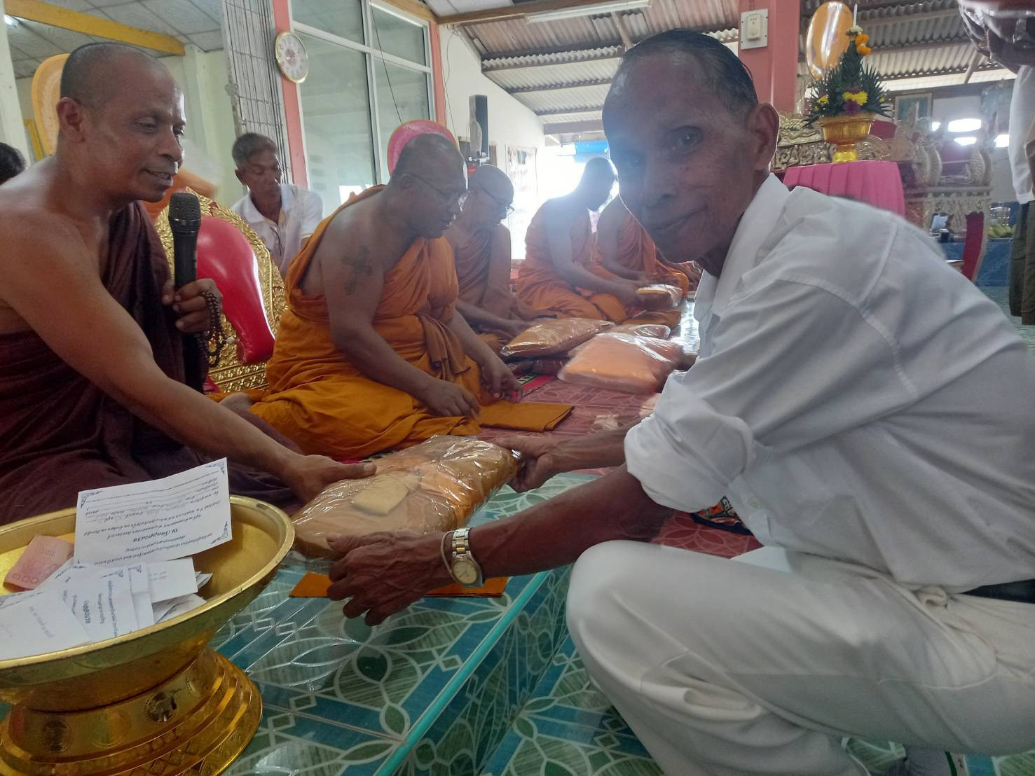 ภาพร่วมพิธีกรรมวัดคลองแรด