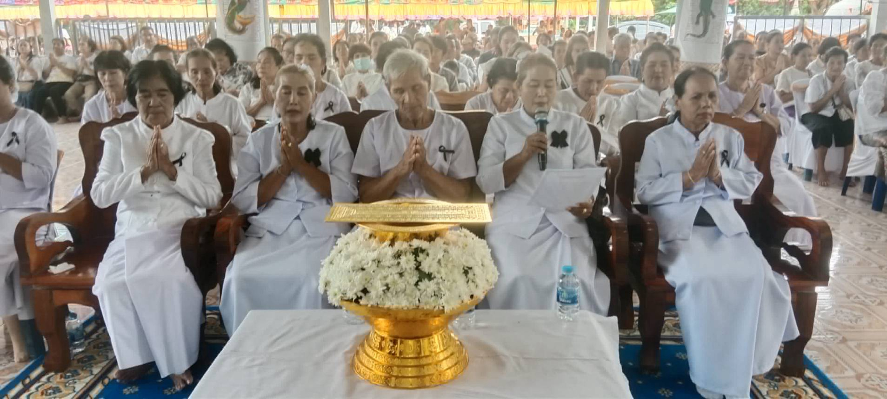 ภาพกล่าวคำถวายกฐินสำนักสงฆ์บ้านในควน