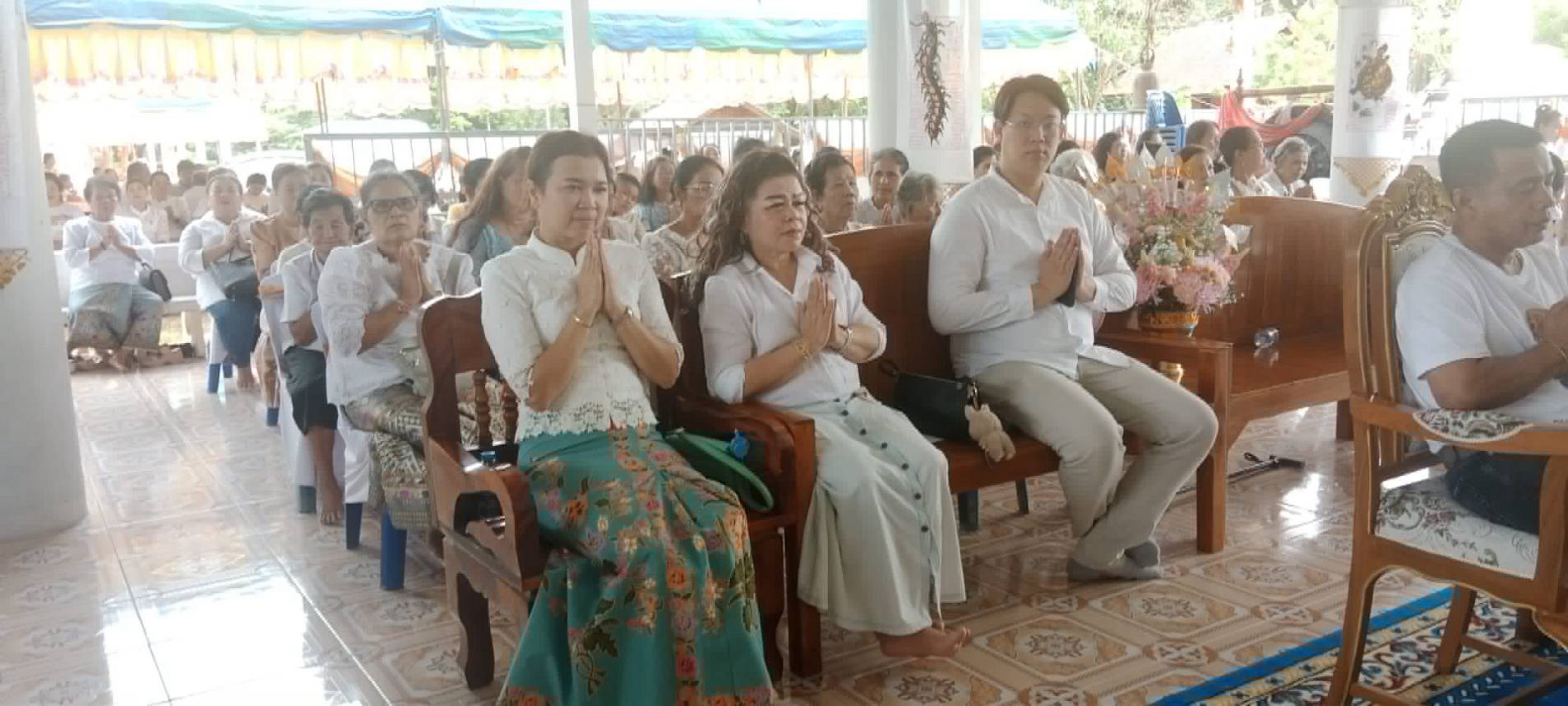 ภาพร่วมพิธีกรรมสำนักสงฆ์บ้านในควน