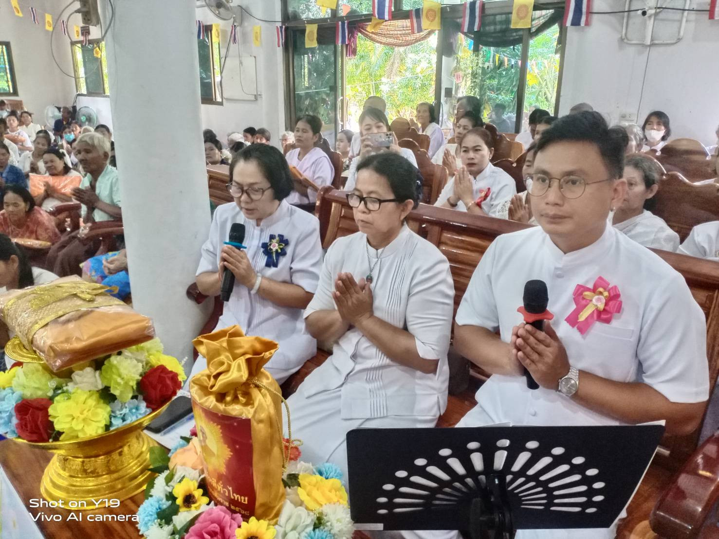 ภาพกล่าวคำถวายกฐินวัดกาบกระบือ