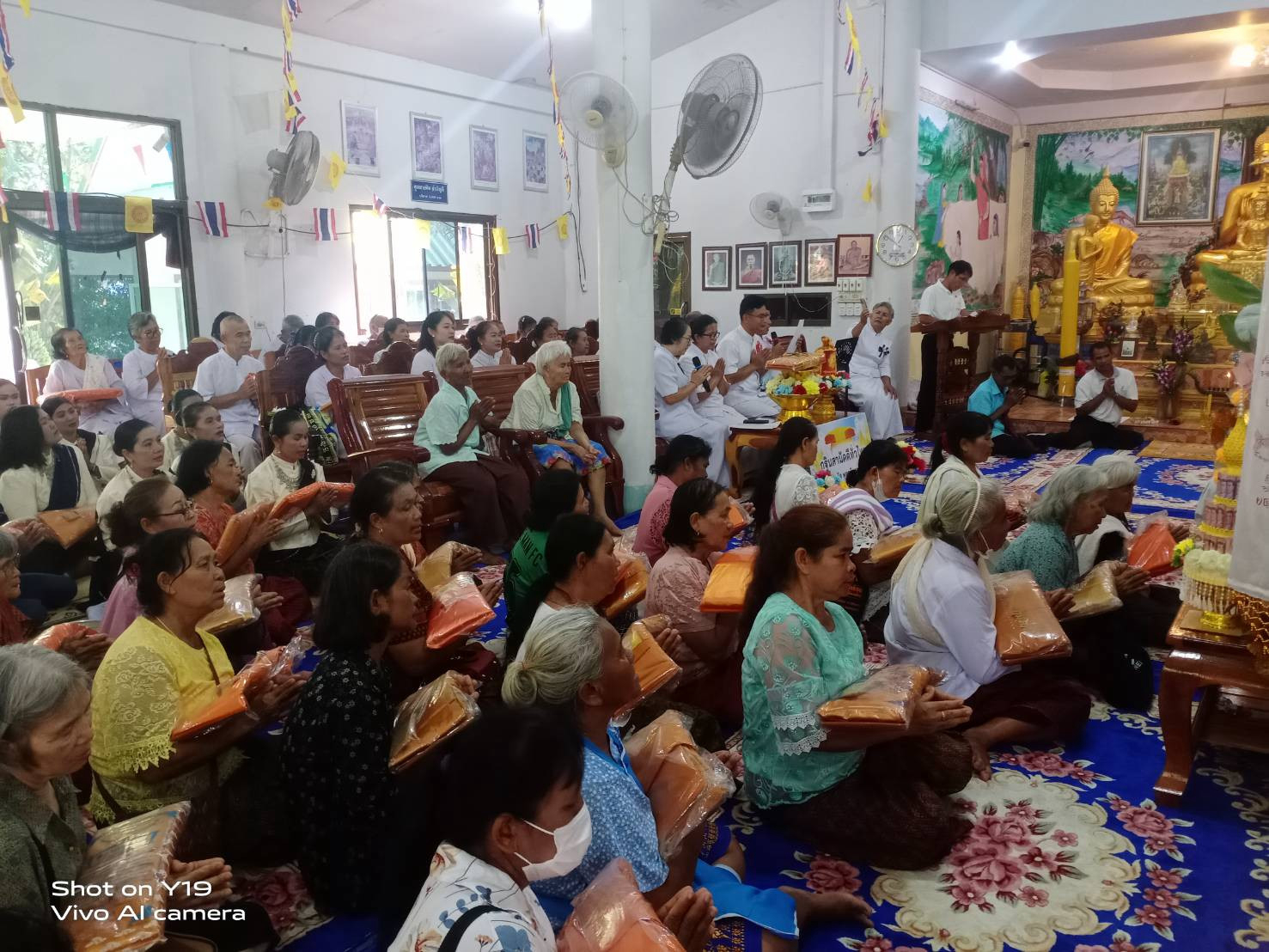 ภาพร่วมพิธีกรรมวัดกาบกระบือ