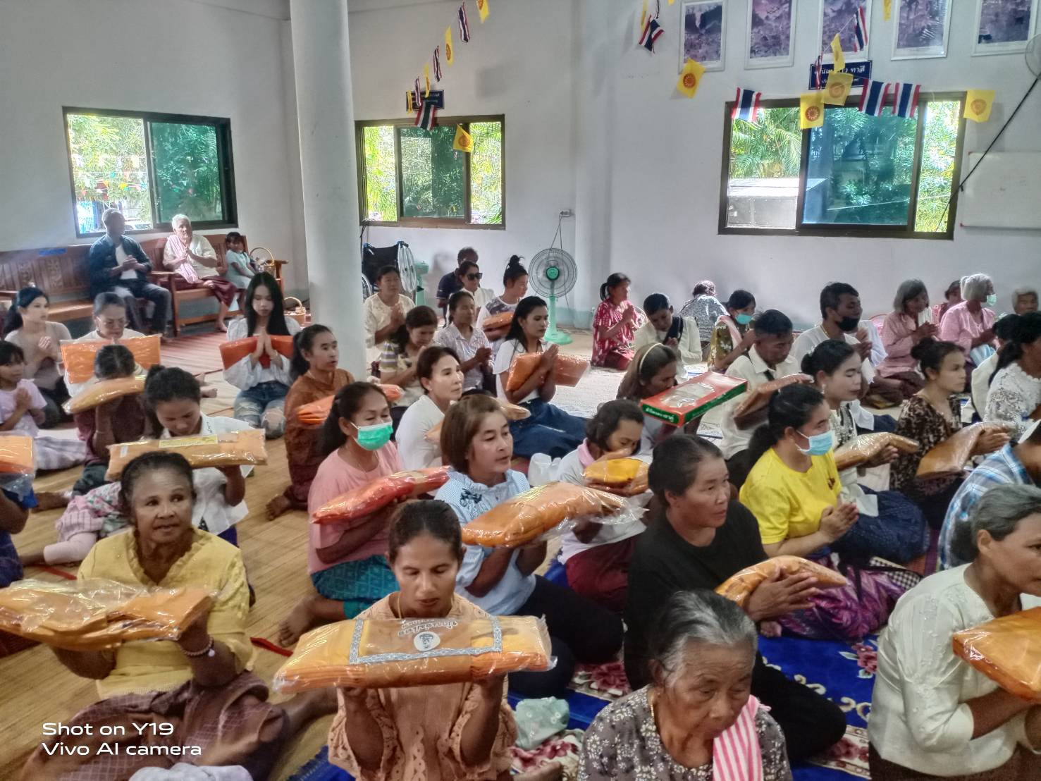 ภาพร่วมพิธีกรรมวัดกาบกระบือ