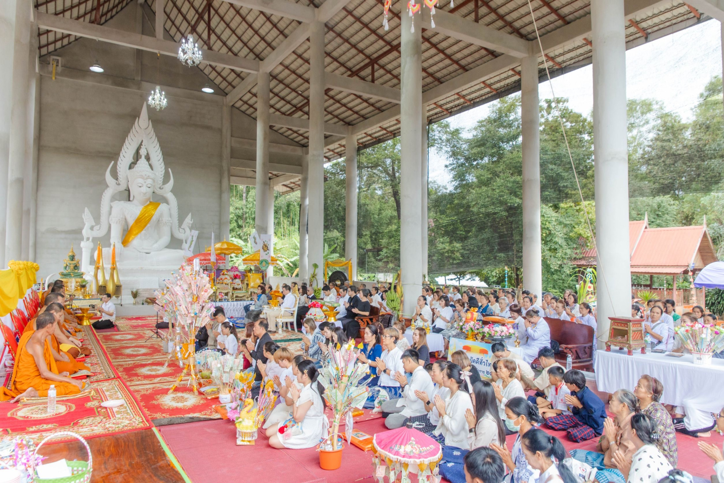 ภาพร่วมพิธีกรรมวัดศรีภูเรือ