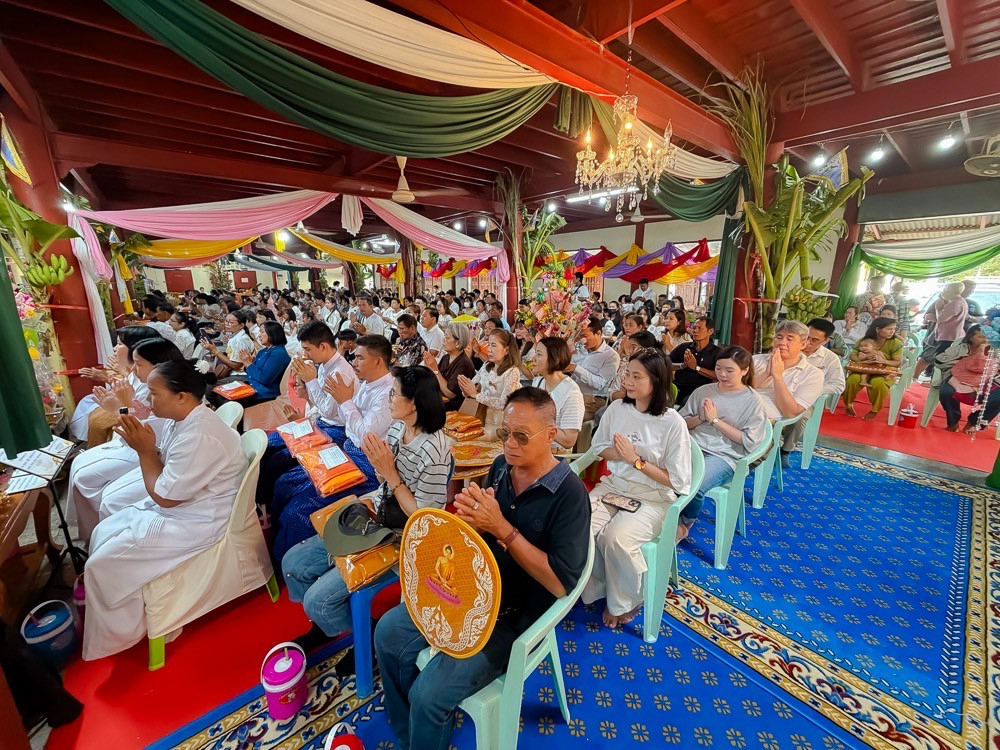 ภาพร่วมพิธีกรรมวัดโฆสิตาราม