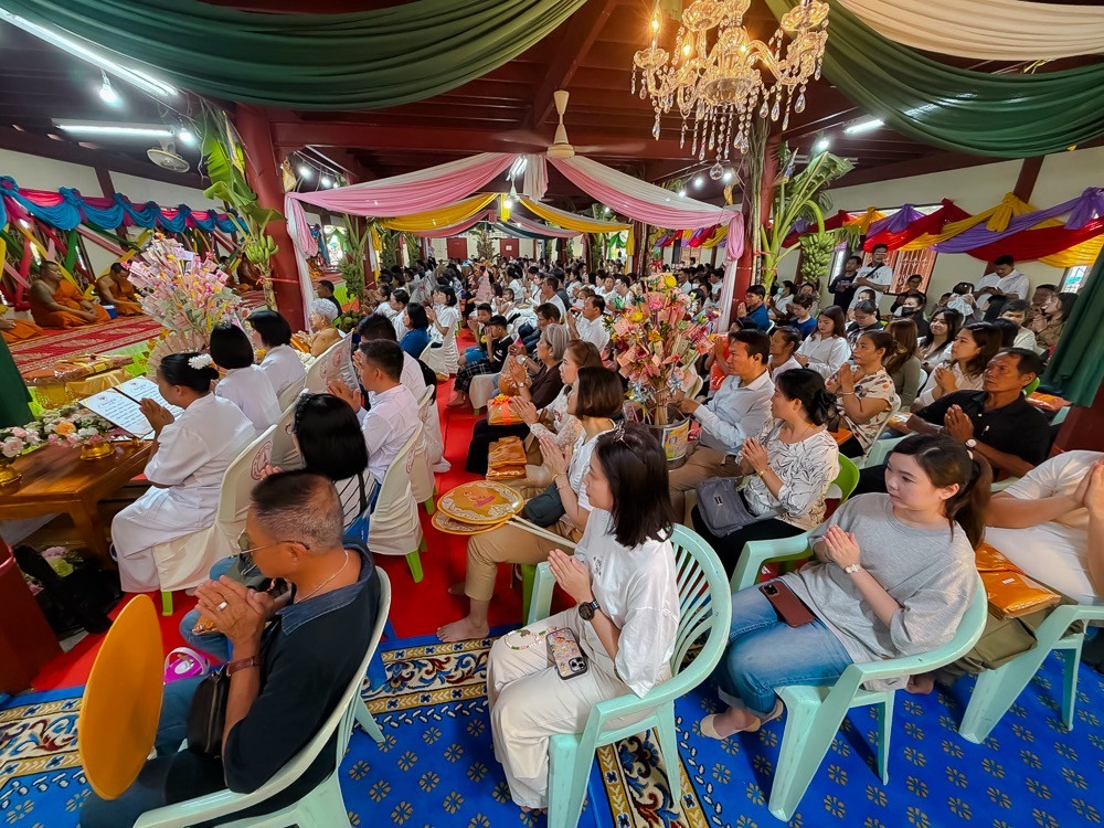 ภาพร่วมพิธีกรรมวัดโฆสิตาราม