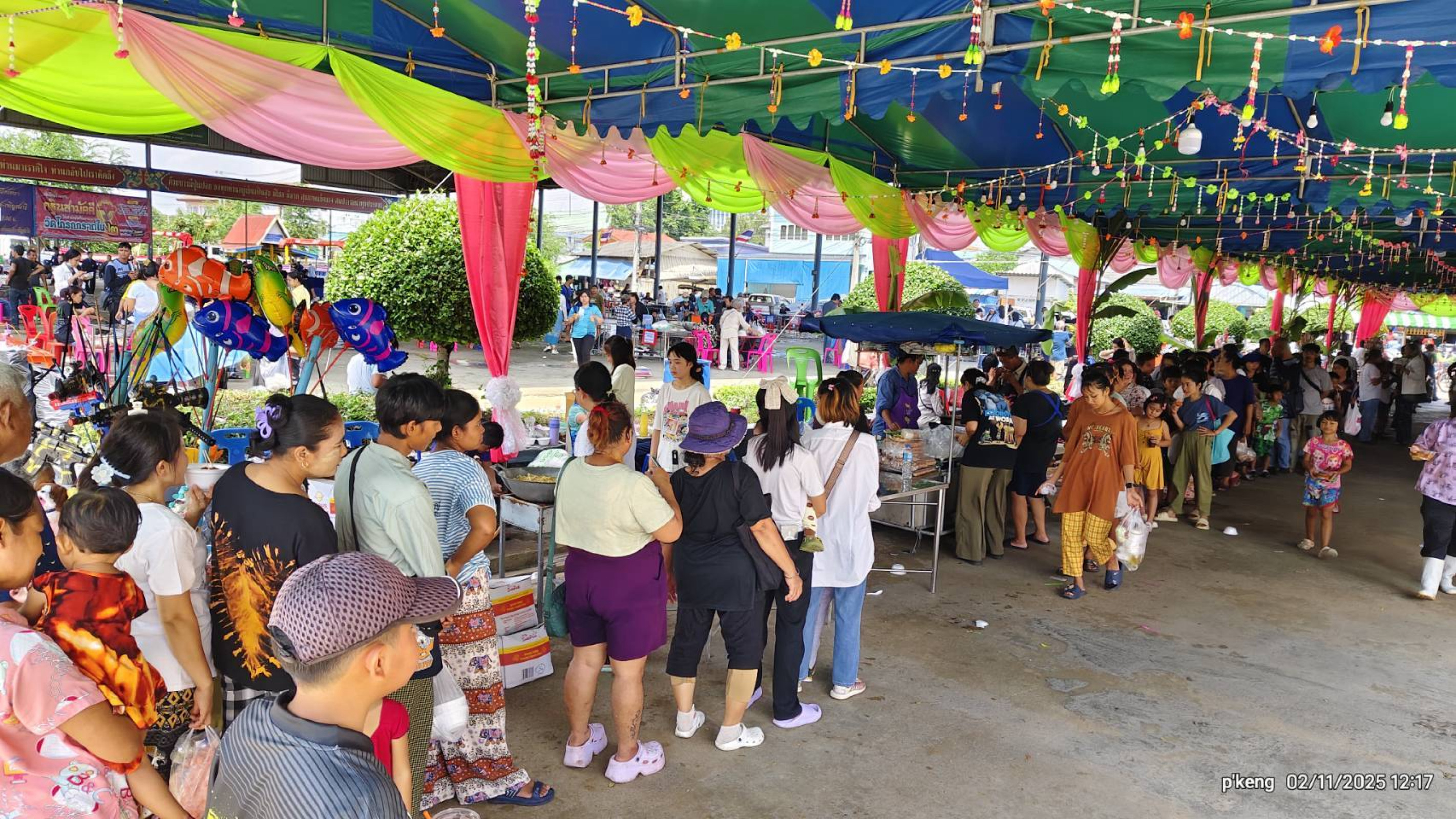 ภาพร่วมพิธีกรรมวัดสามัคคีศรัทธาราม