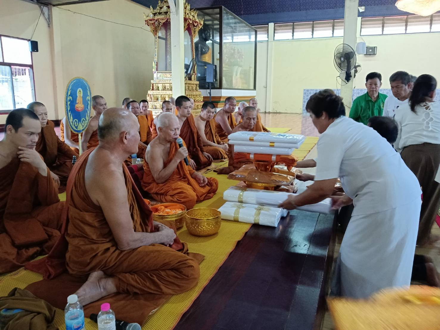 ภาพร่วมพิธีกรรมวัดป่าท่าทราย