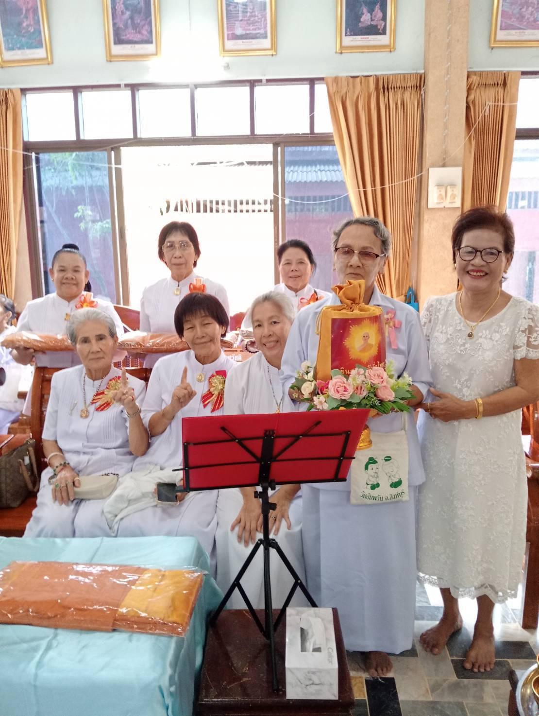 ภาพร่วมพิธีกรรมวัดวังเย็น