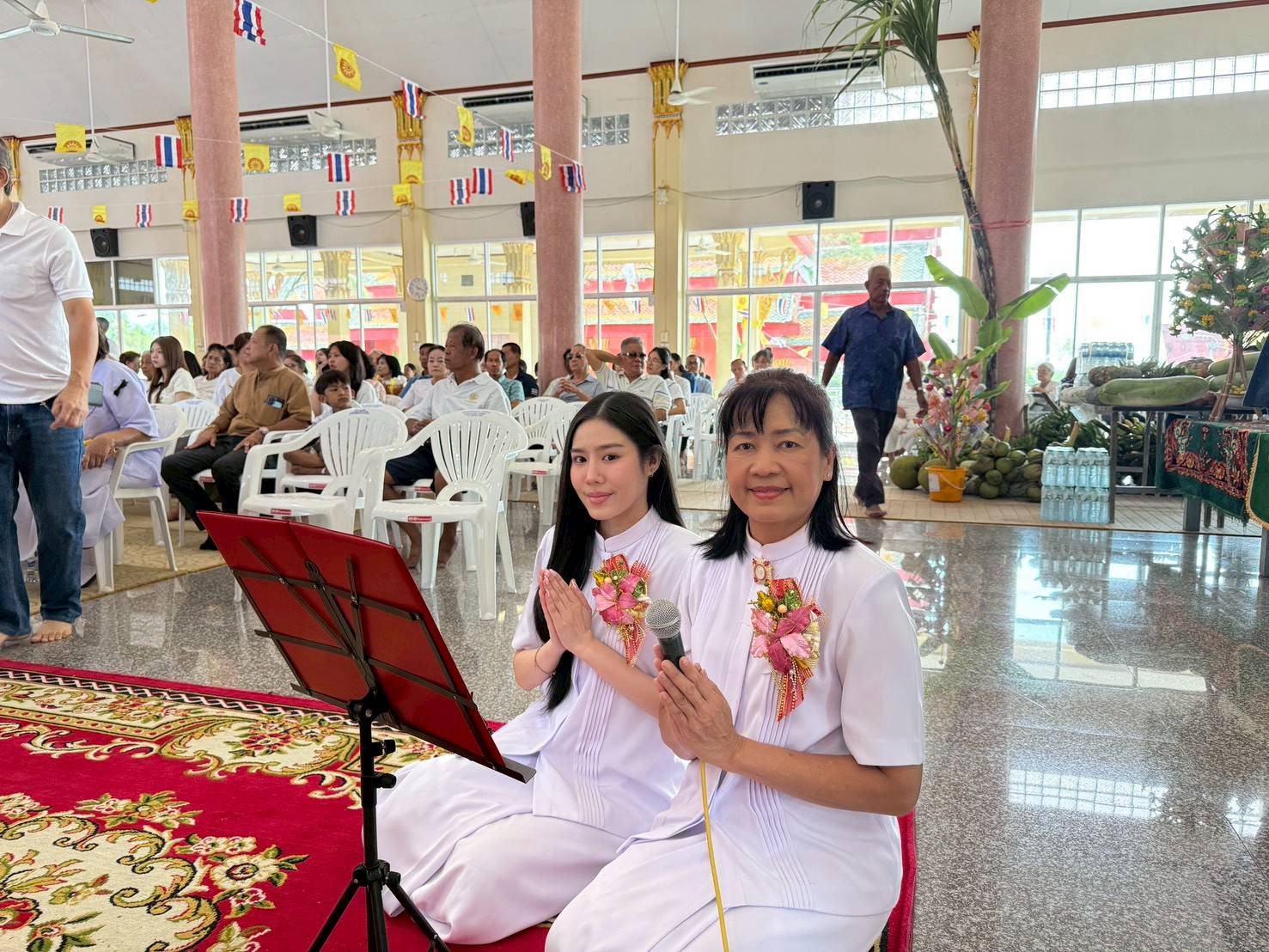 ภาพกล่าวคำถวายกฐินวัดประเวศวัฒนาราม