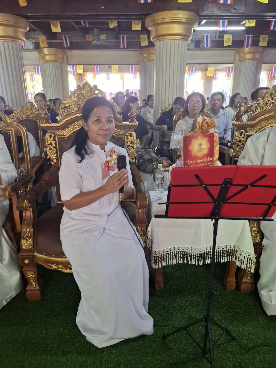 ภาพกล่าวคำถวายกฐินวัดดอนทราย