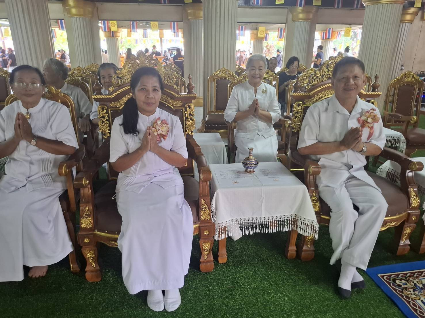 ภาพร่วมพิธีกรรมวัดดอนทราย