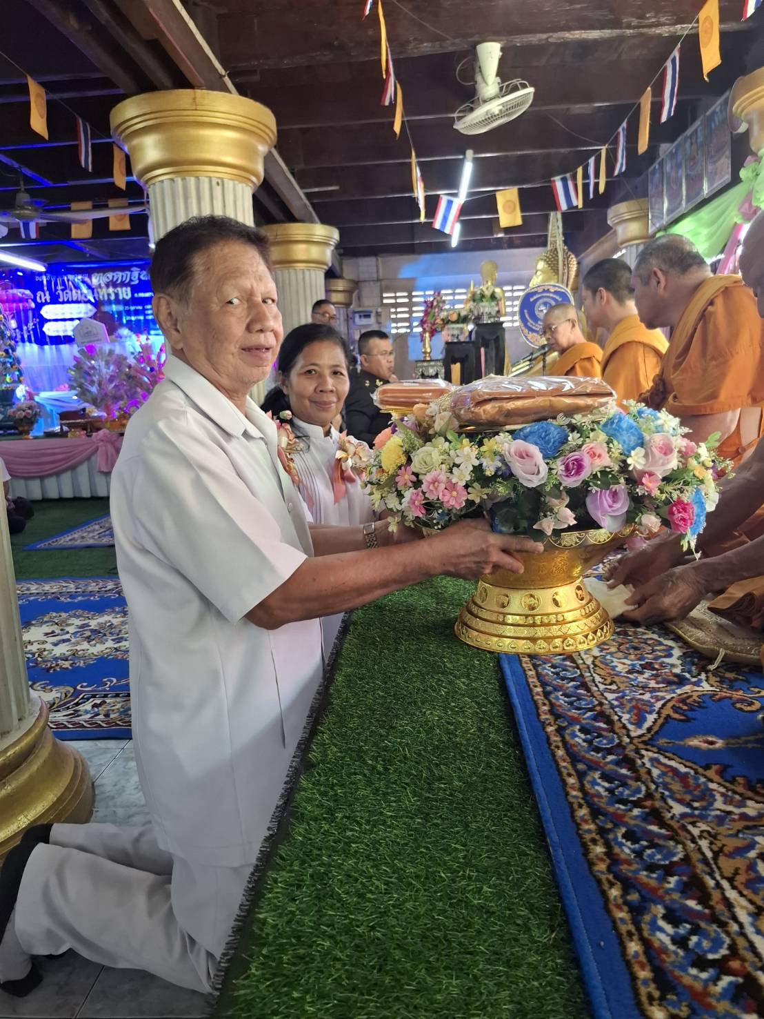 ภาพร่วมพิธีกรรมวัดดอนทราย