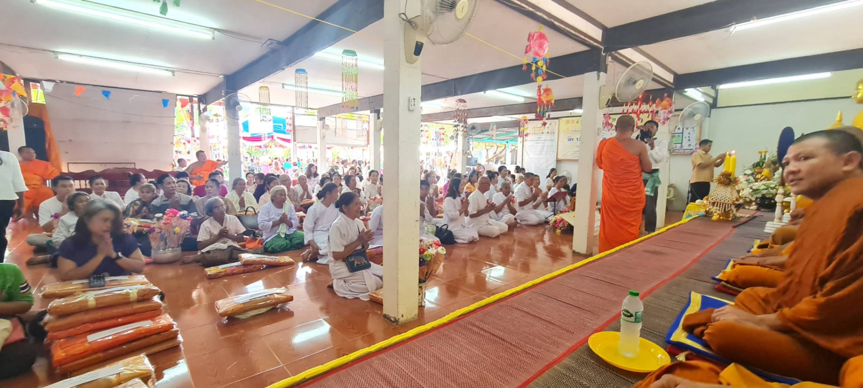 ภาพร่วมพิธีกรรมวัดฮ่องแฮ่