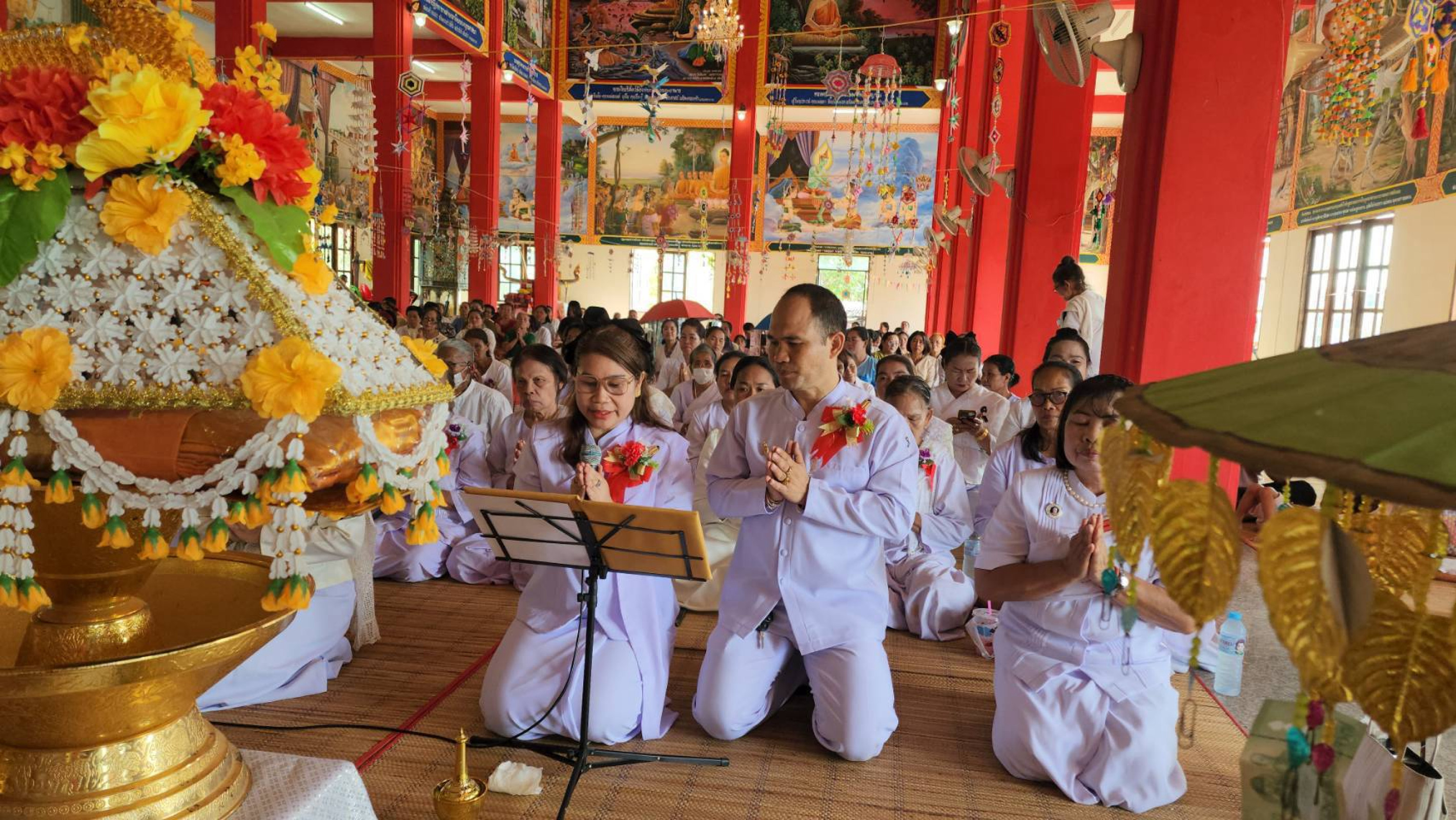 ภาพกล่าวคำถวายกฐินวัดบูรพา(บ้านวังยาว)