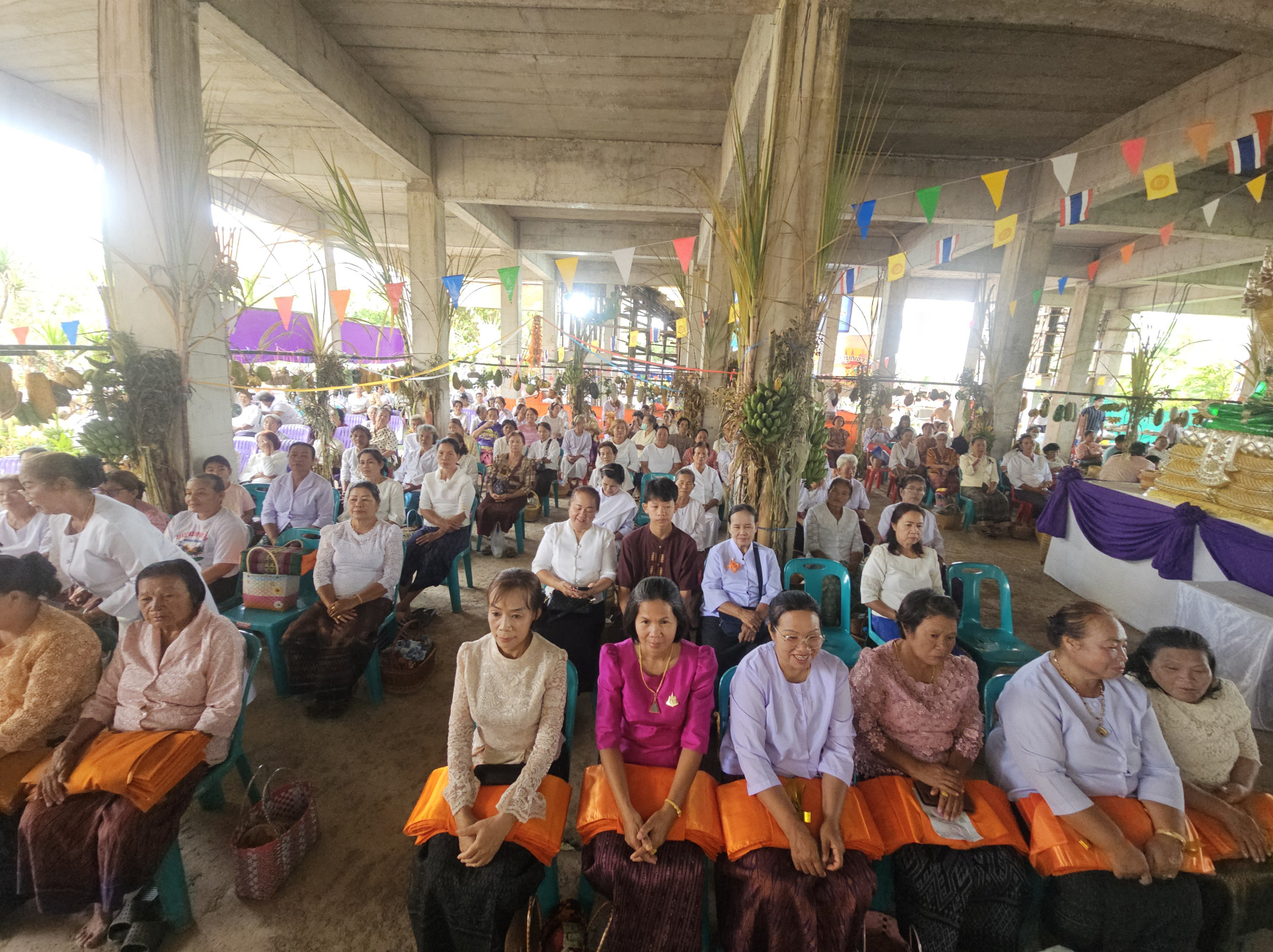 ภาพร่วมพิธีกรรมวัดศิริบุญธรรม