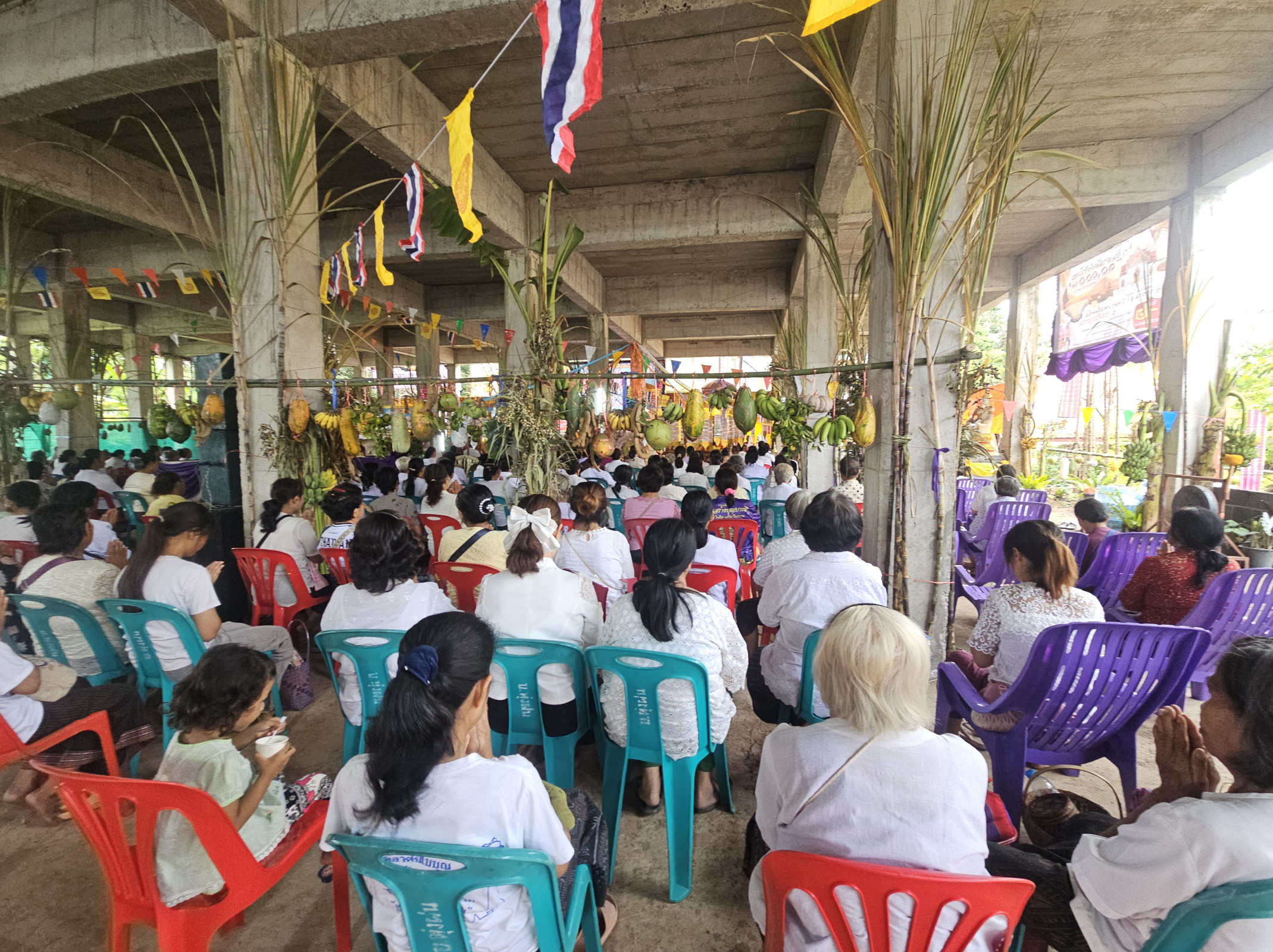 ภาพร่วมพิธีกรรมวัดศิริบุญธรรม