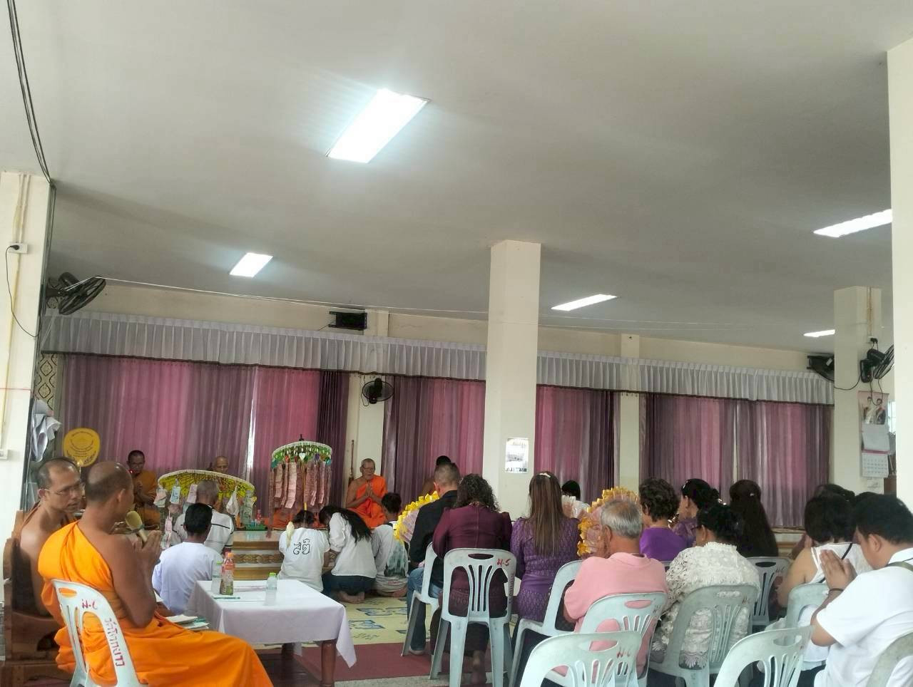 ภาพร่วมพิธีกรรมวัดใหม่สามัคคีธรรม