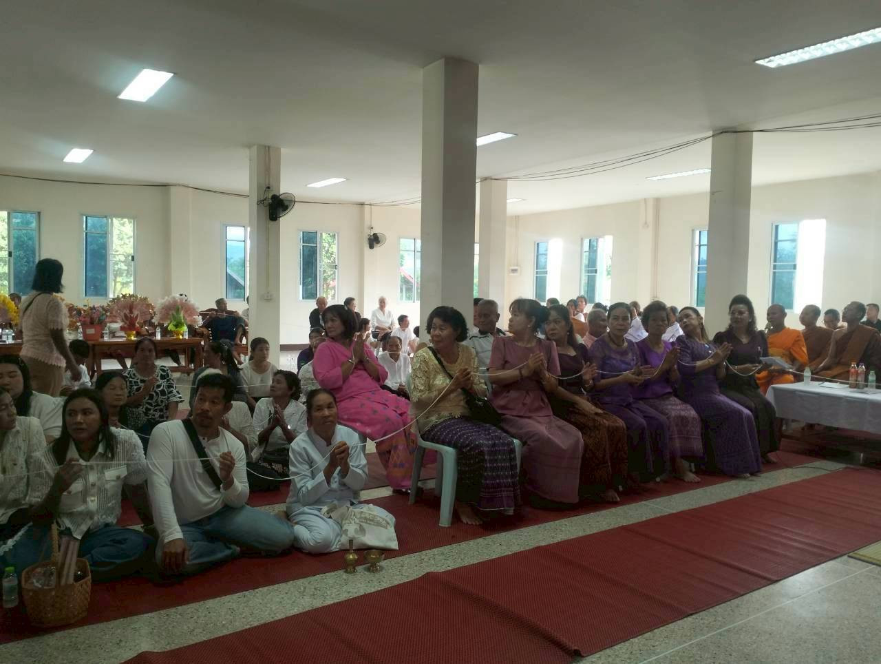 ภาพร่วมพิธีกรรมวัดใหม่สามัคคีธรรม