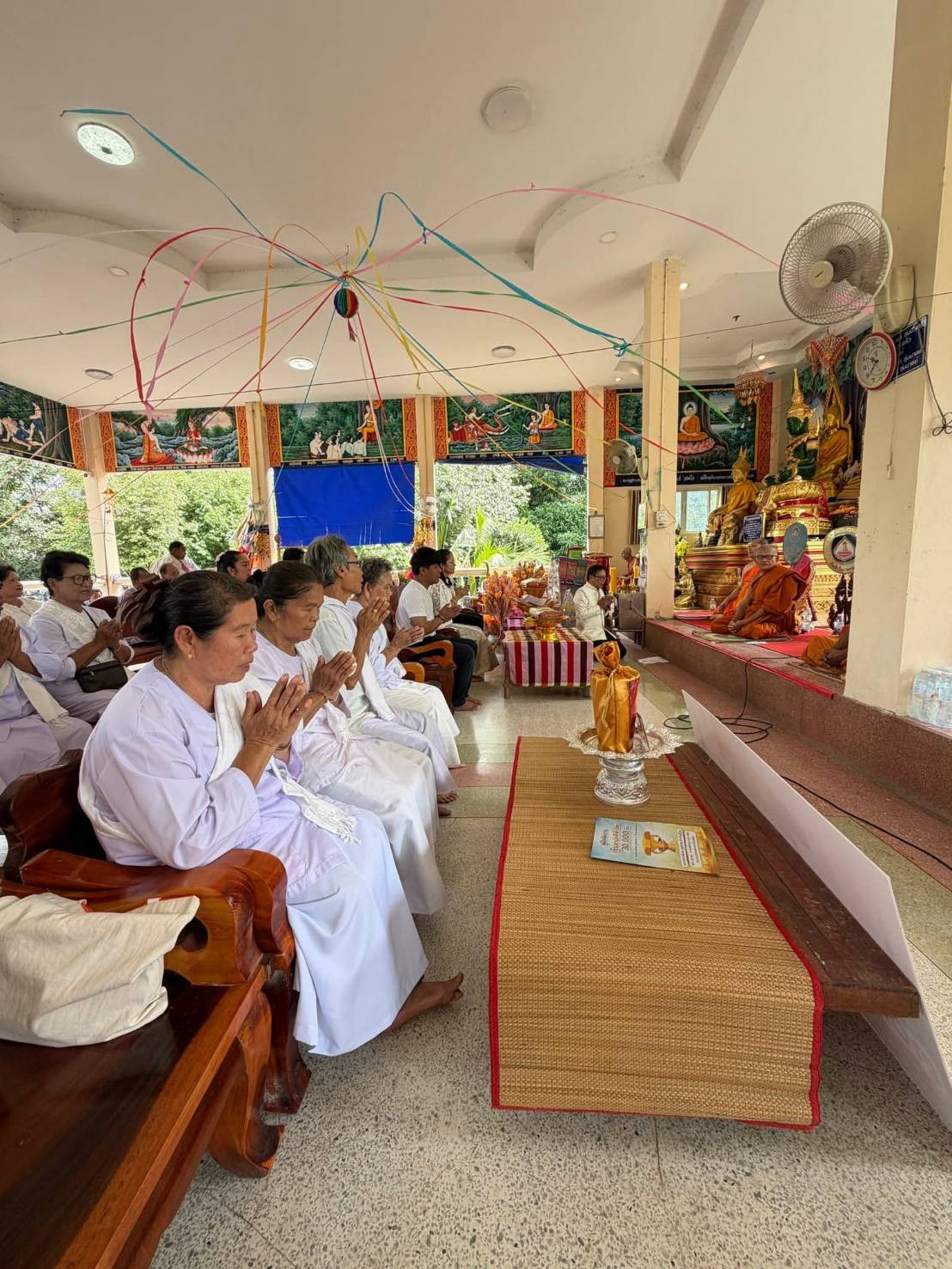 ภาพกล่าวคำถวายกฐินวัดบ้านโนนเดื่อ