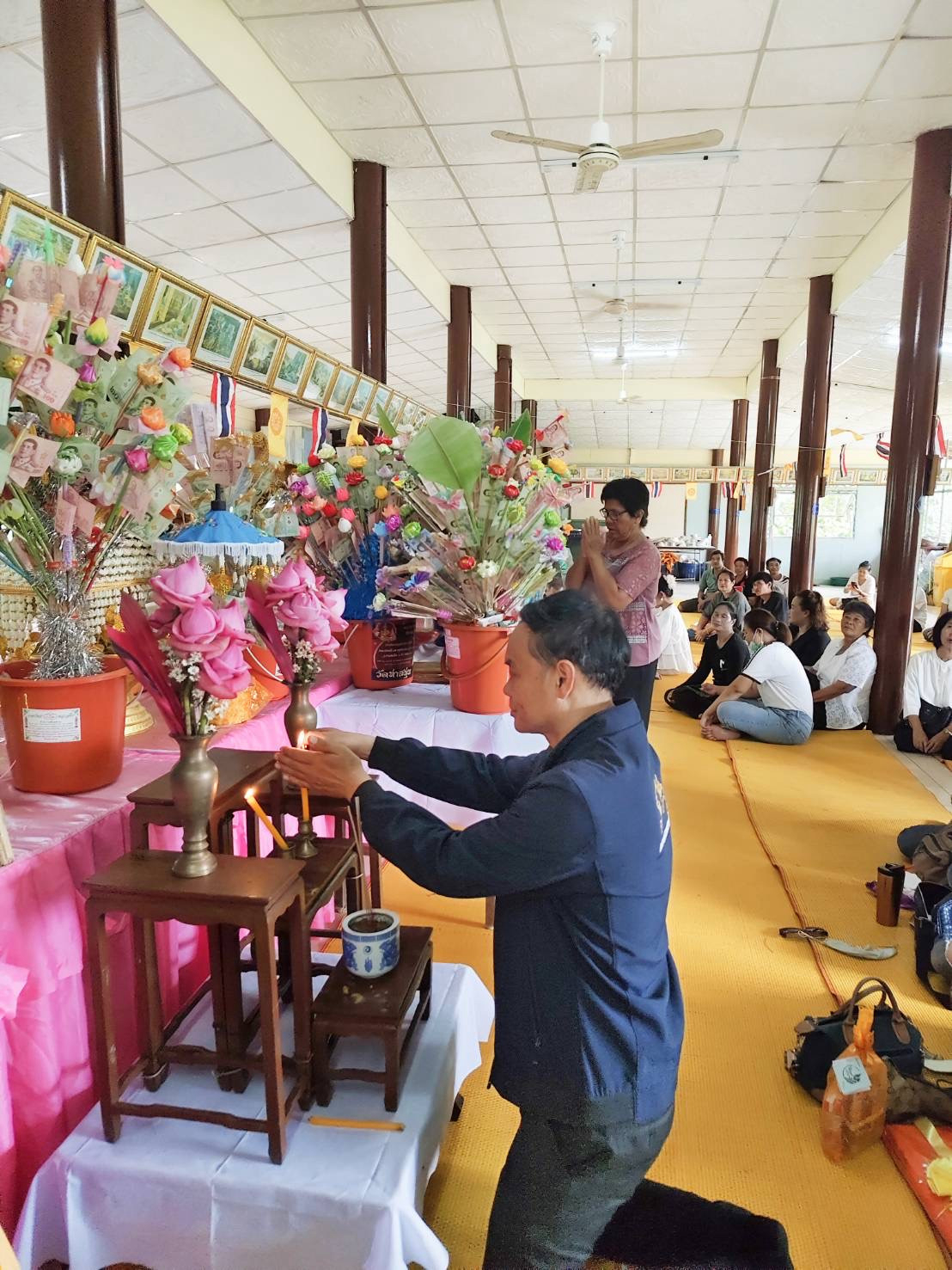 ภาพร่วมพิธีกรรมวัดท่าสนุ่น