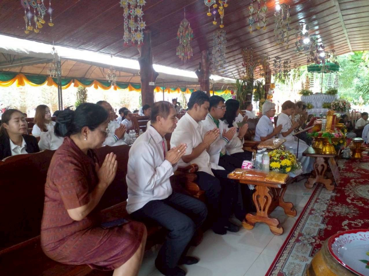 ภาพร่วมพิธีกรรมวัดสังคมสามัคคี