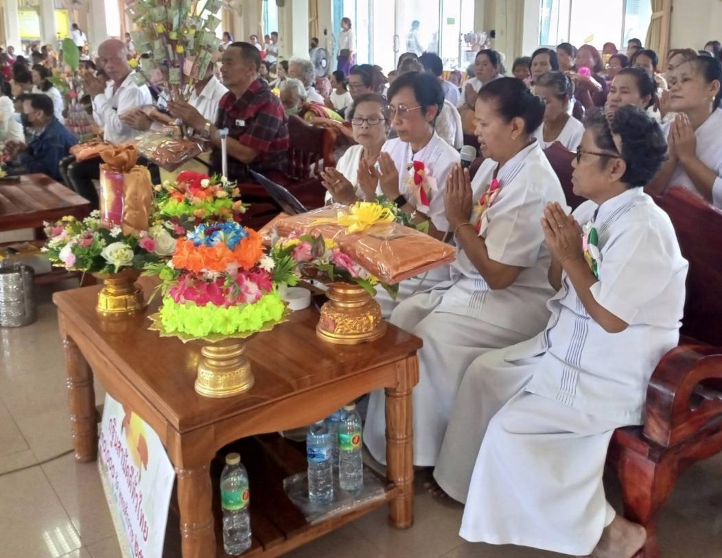ภาพกล่าวคำถวายกฐินวัดศรีวนาลัย