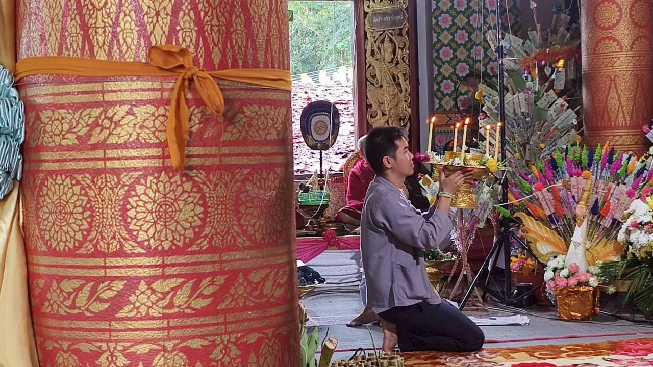 ภาพร่วมพิธีกรรมวัดดอนมูล