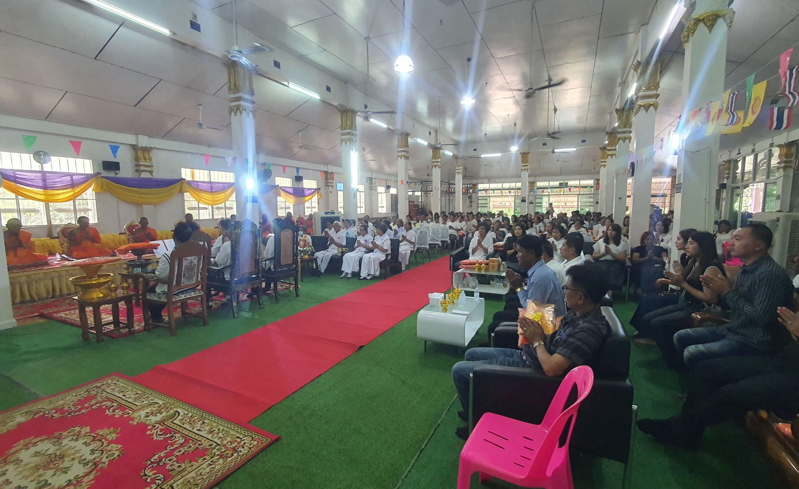 ภาพร่วมพิธีกรรมวัดวังตะกู