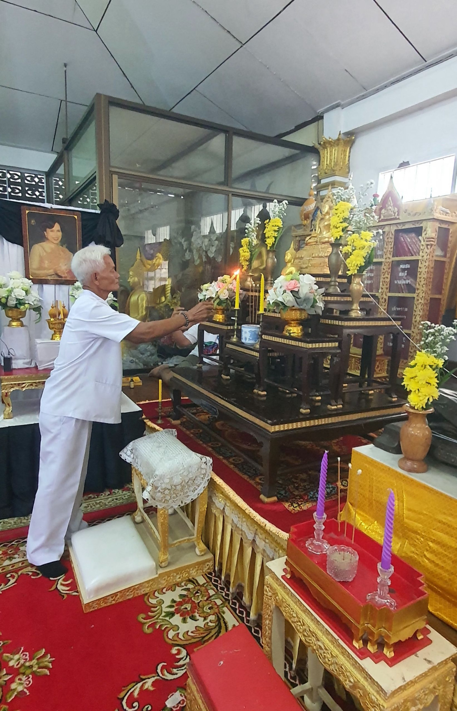 ภาพร่วมพิธีกรรมวัดวังตะกู