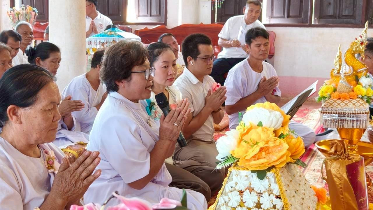 ภาพกล่าวคำถวายกฐินวัดสุวรรณคีรีวนาราม