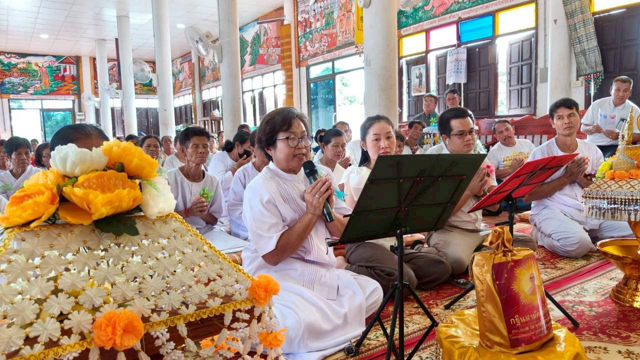 ภาพร่วมพิธีกรรมวัดสุวรรณคีรีวนาราม