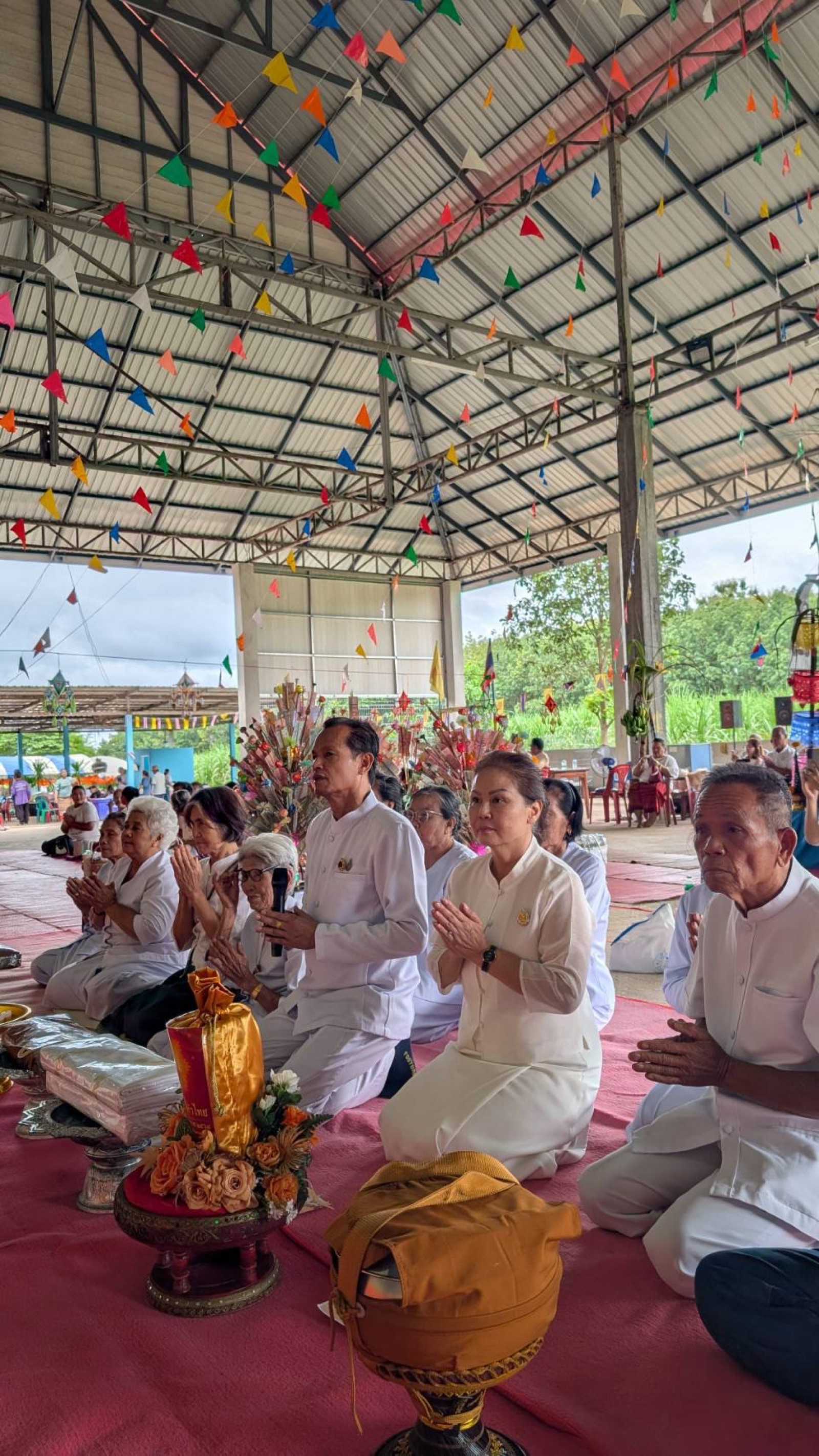 ภาพกล่าวคำถวายกฐินวัดสุคนธาบรรพต