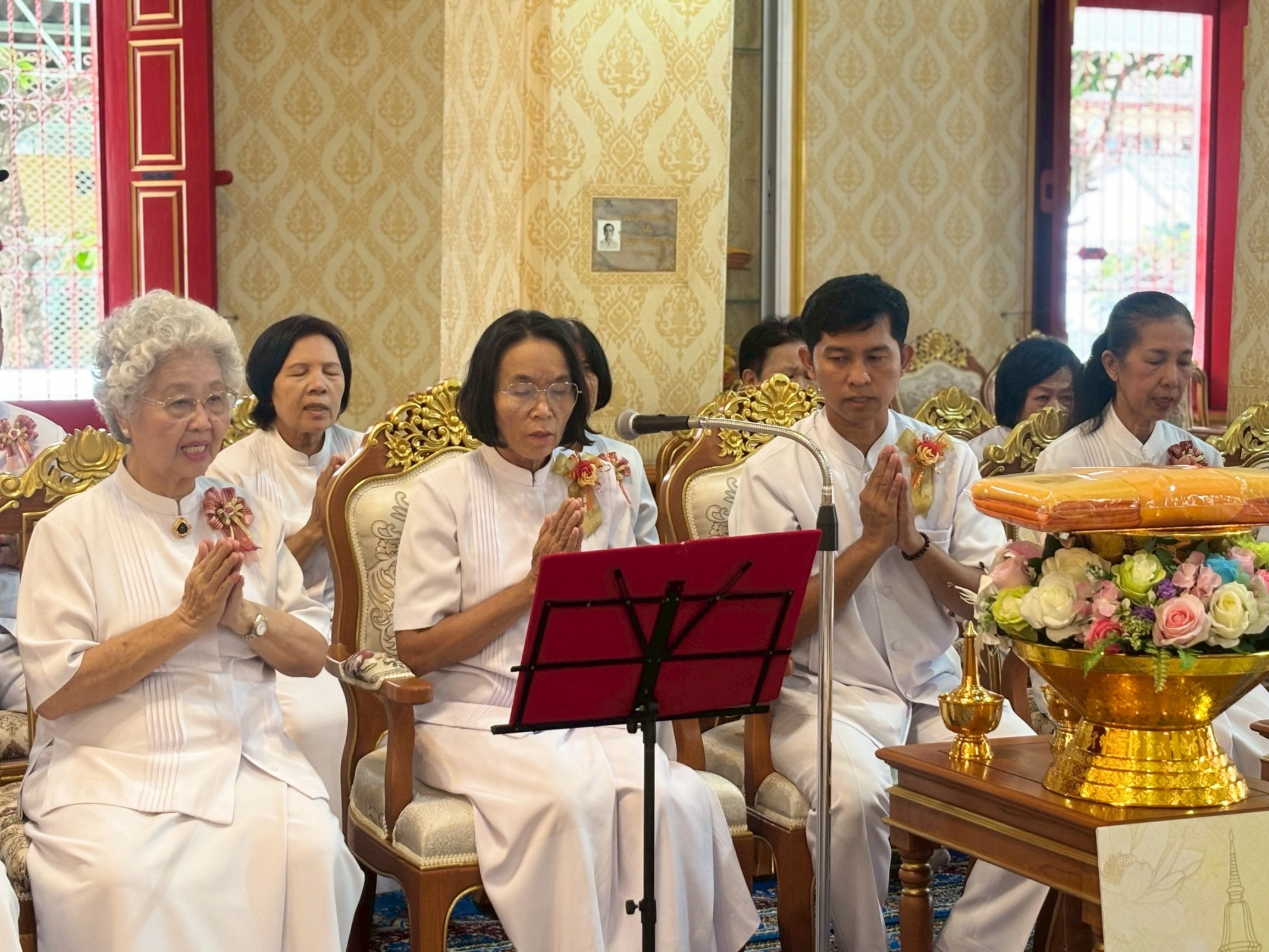 ภาพกล่าวคำถวายกฐินวัดศาลาครืน