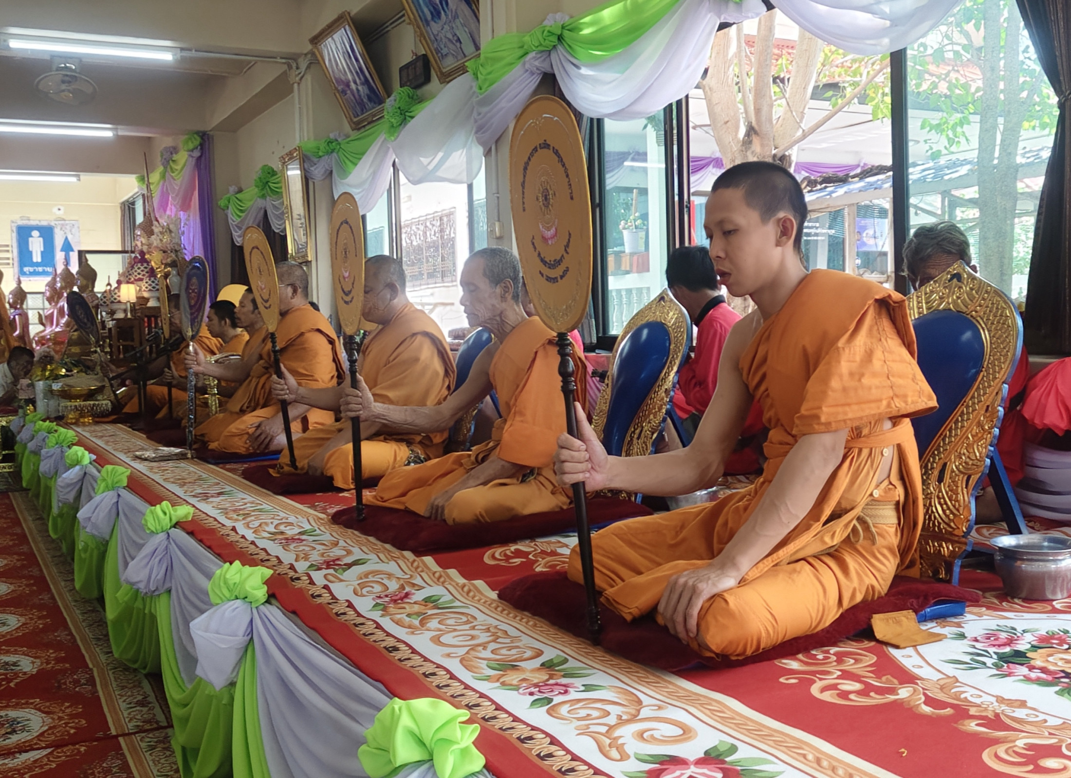 ภาพร่วมพิธีกรรมวัดศรีจันทาราม